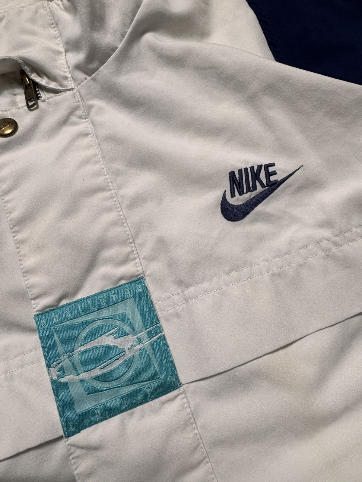 Nike × Nike ACG NIKE CHALLENGE COURT VINTAGE BASI LOGO OVERSIZE LIGHT JACKET Size US L / EU 52-54 / 3 - 5 Thumbnail