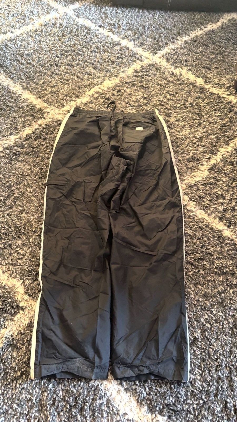 Nike × Vintage Vintage Nike Striped Trackpants Size US 33 - 2 Thumbnail