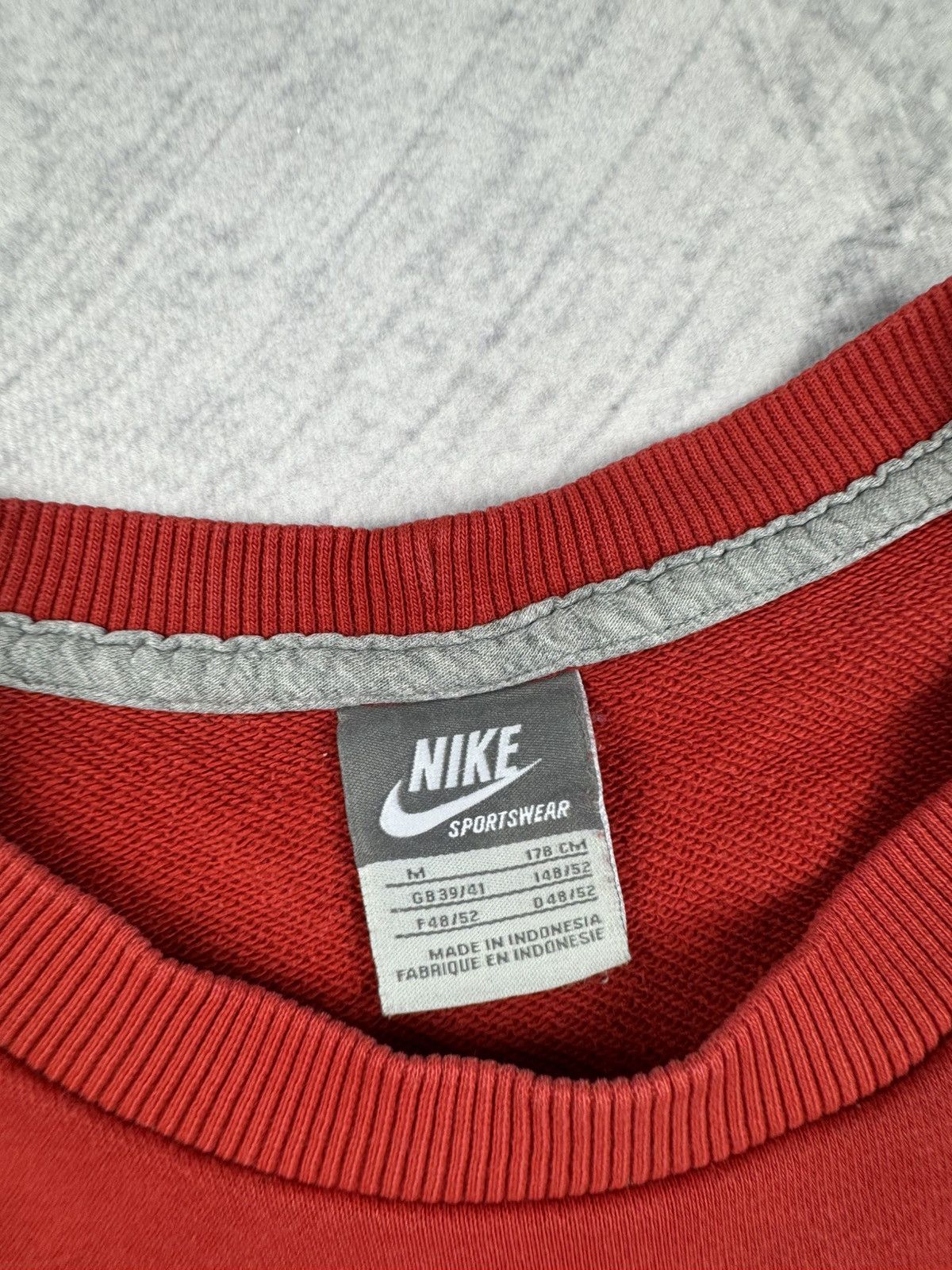 Nike × Vintage NIKE VINTAGE CENTER LOGO OVERSIZE BOXY SWEATSHIRT Size US M / EU 48-50 / 2 - 7 Thumbnail