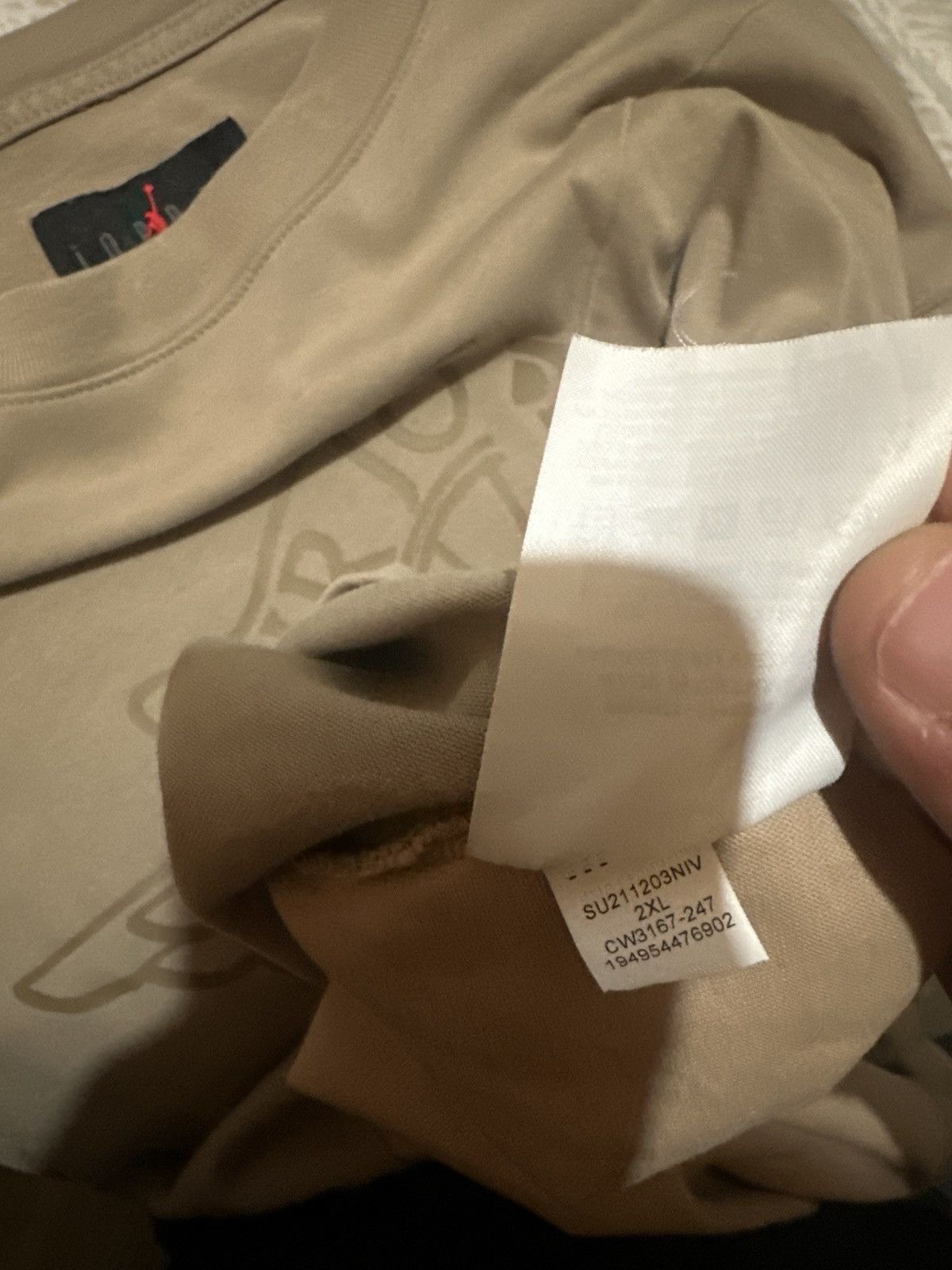 Travis Scott Travis Scott Cactus Jack X Air Jordan shirt Size US XXL / EU 58 / 5 - 9 Thumbnail