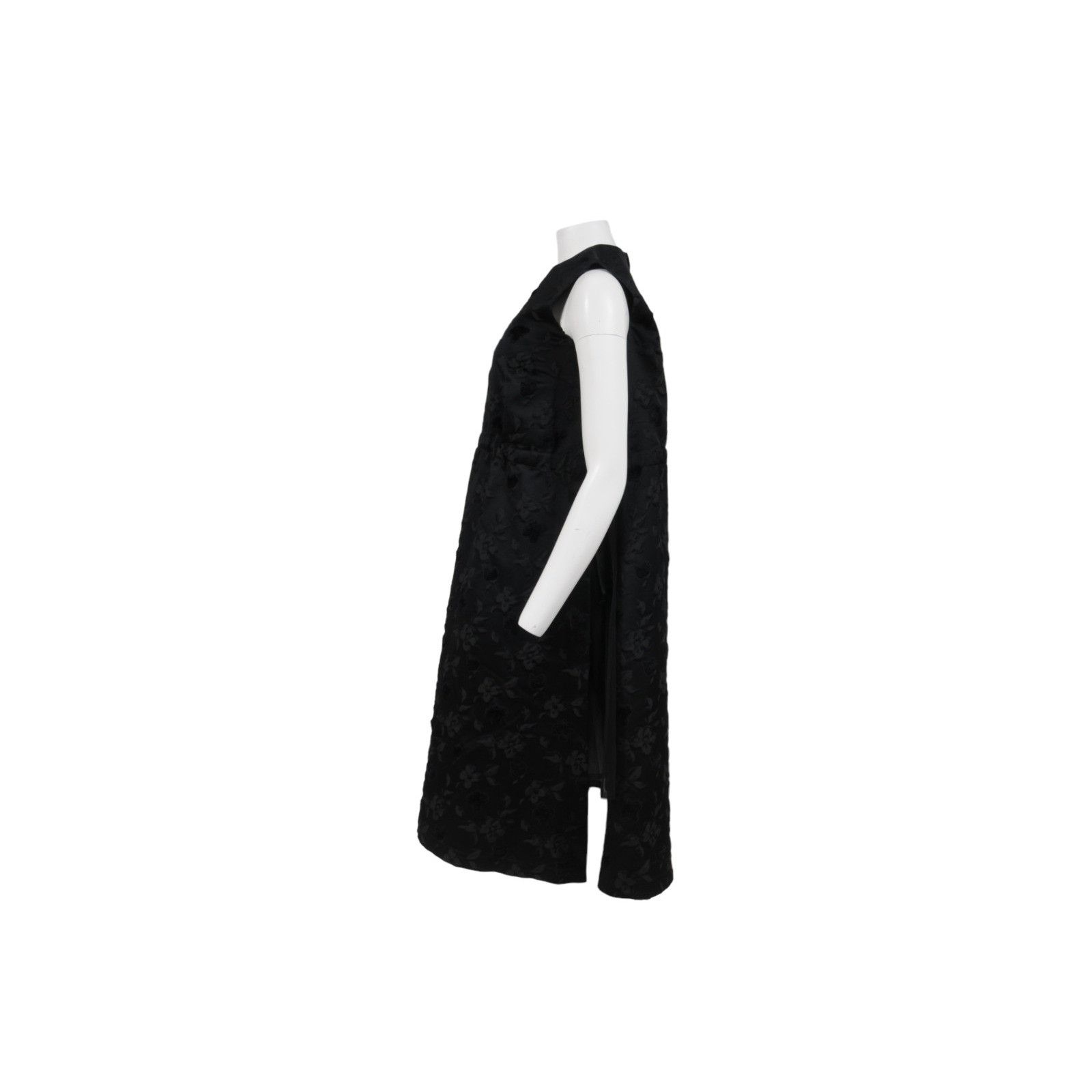 Noir Kei Ninomiya Noir Kei Ninomiya Comme De Garcons Midi Dress Black Size S / US 4 / IT 40 - 8 Thumbnail