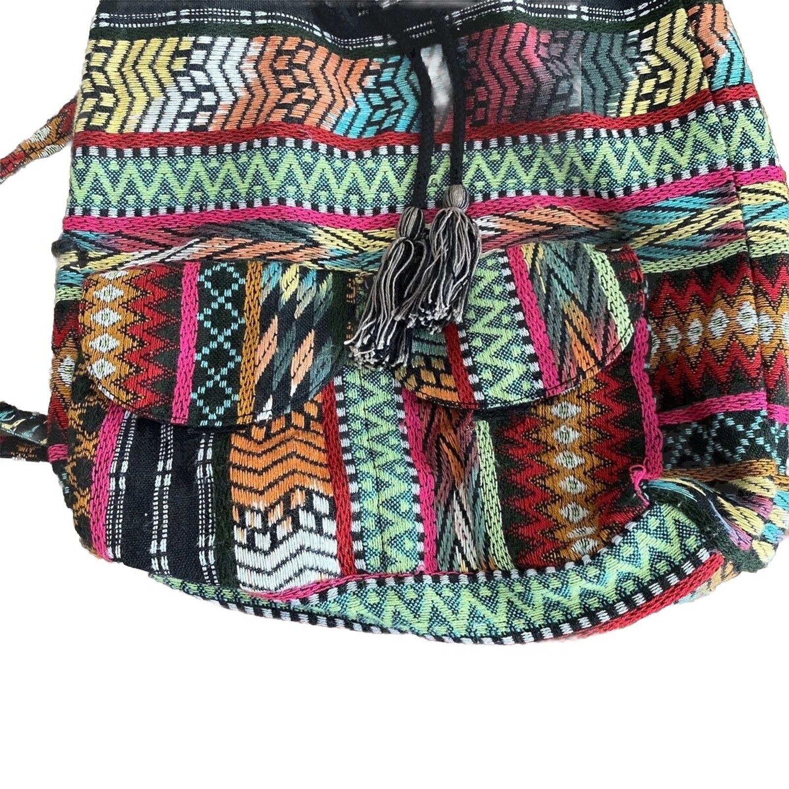 Billabong Billa bong Drawstring Bag Multicolor Beach Colorful B000493 Size ONE SIZE - 3 Thumbnail