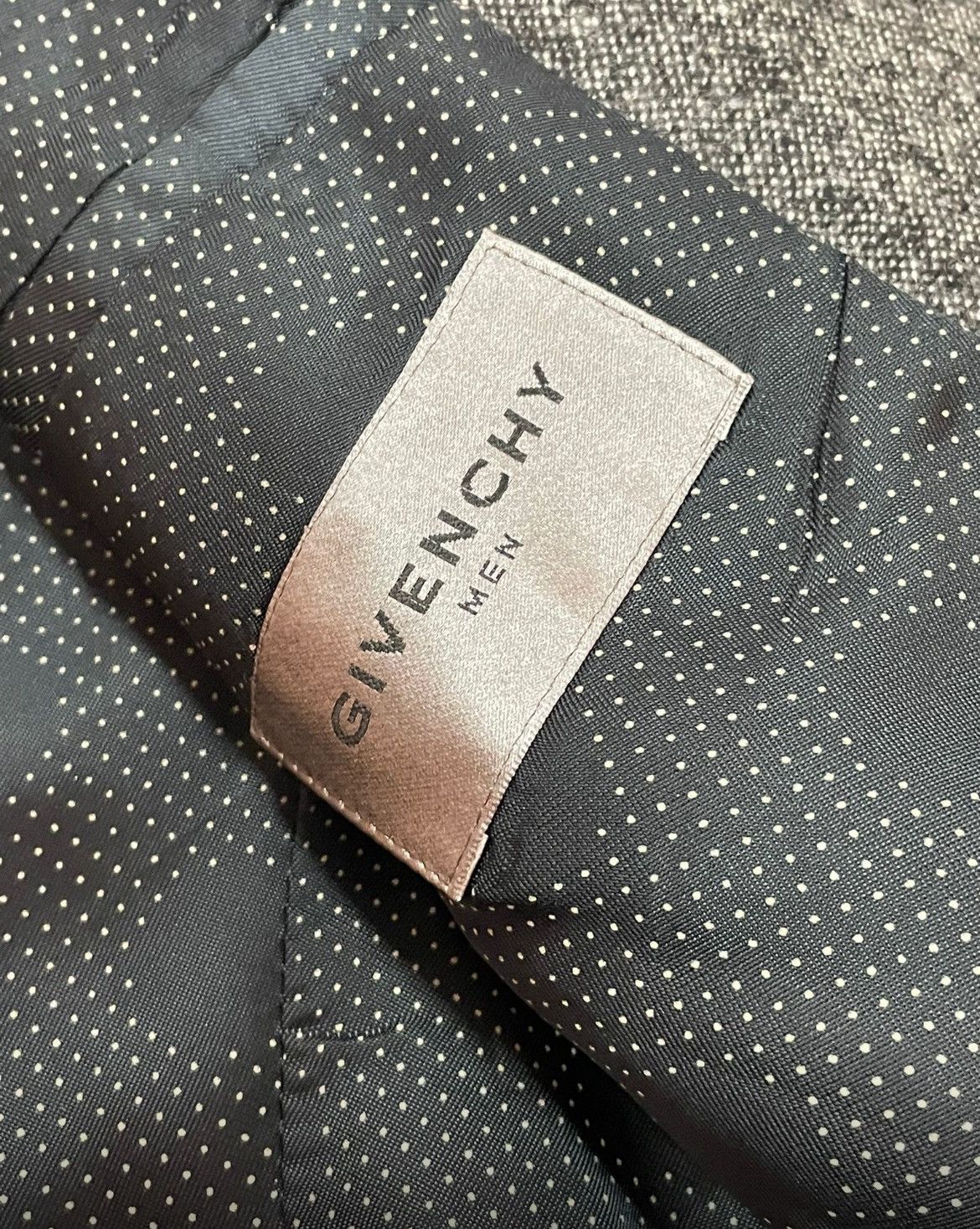 Givenchy 🔥BIG LOGO Very Rare Vintage Tweed Givenchy Jacket Blazer🔥 Size US M / EU 48-50 / 2 - 8 Thumbnail