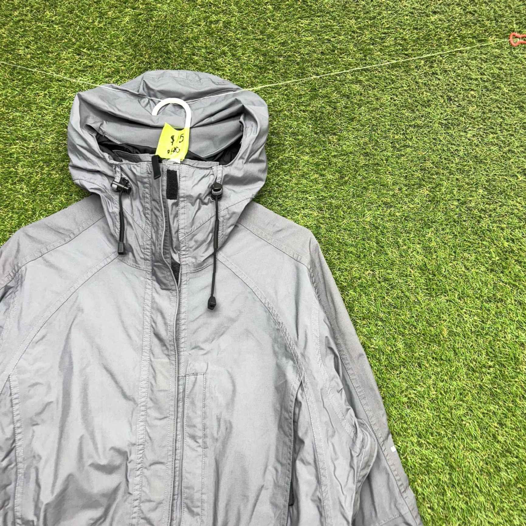 Mountain Hardwear Mountain Hardwear Jacket Womens 10 Gray Hooded Ski Coat Outdoor Conduit Mid-Length Softshell Snow Outdoor Ski Womens Size L / US 10 / IT 46 - 3 Thumbnail