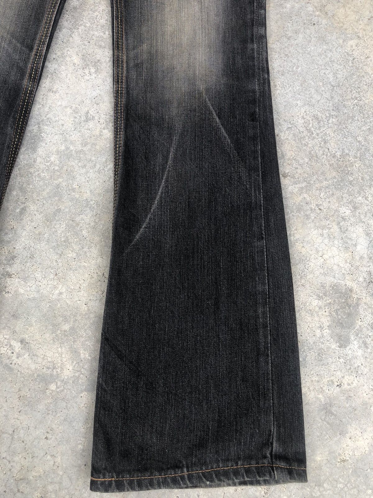 If Six Was Nine Japanese Edwin XV Flared Jeans Distressed Navajo Style Size US 28 / EU 44 - 7 Thumbnail