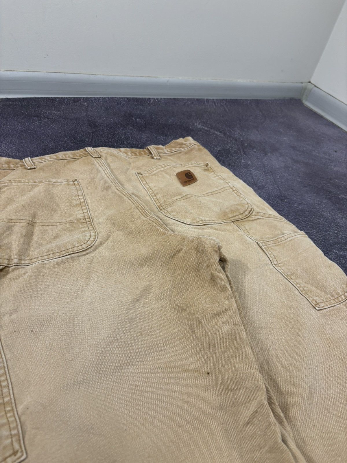 Carhartt Vintage Carhartt Dungaree Fit Insulated Denim Baggy Pants Size US 36 / EU 52 - 8 Thumbnail