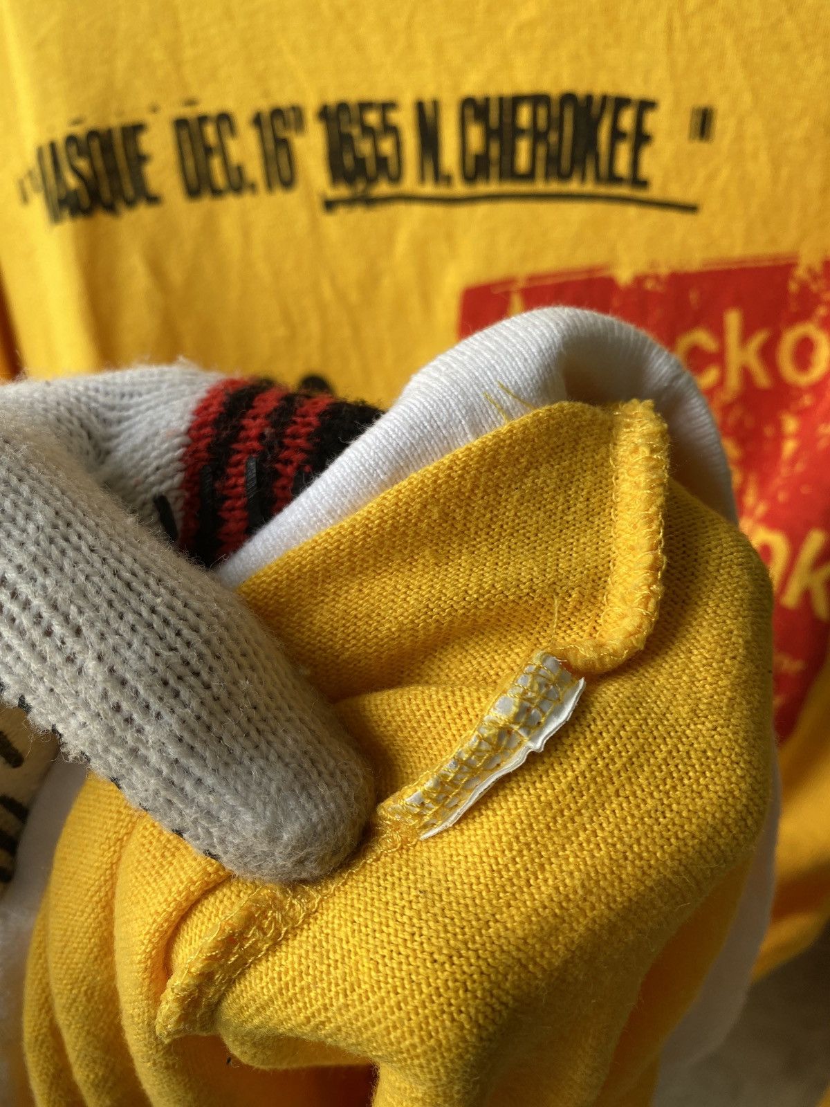 Band Tees × Japanese Brand × Seditionaries Freebeat Japan Poem Design Band Long Sleeve Shirt Size US L / EU 52-54 / 3 - 10 Thumbnail