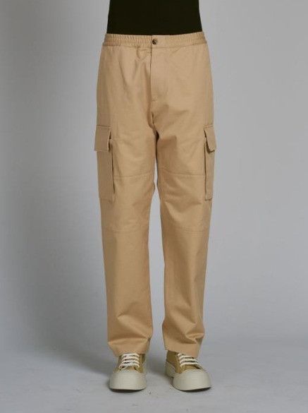 Marni o1f1d3z0725 Cotton Pants in Beige Size US 36 / EU 52 - 1 Thumbnail