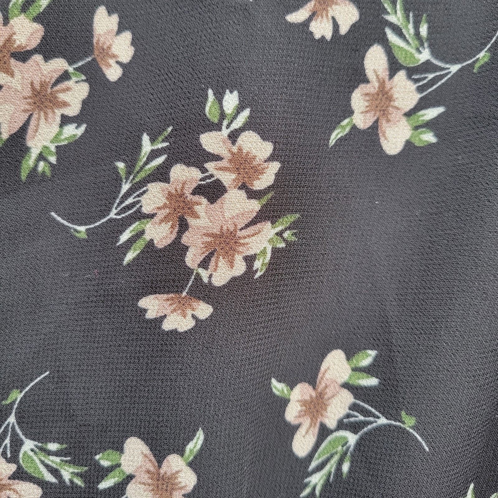 & Other Stories Sugar Lips Kim Balboa Floral Midi Dress S Flutter Sleeve Size S / US 4 / IT 40 - 13 Thumbnail