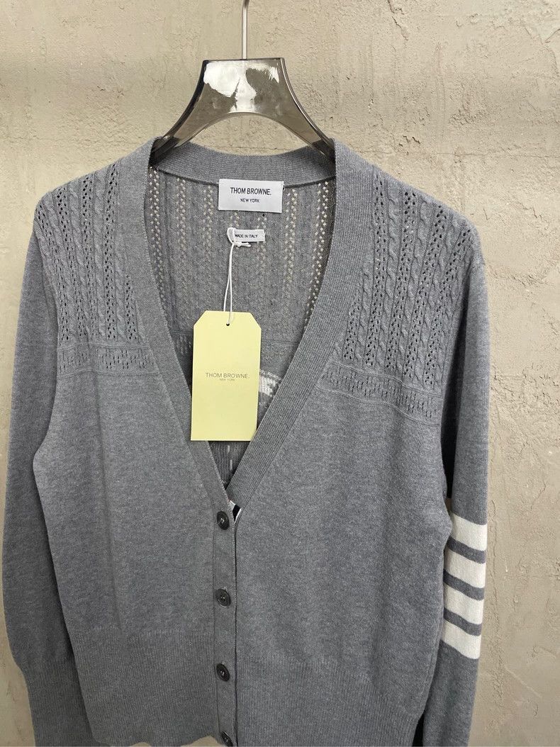 Thom Browne Thom Browne Grey puppy knit sweater Size M / US 6-8 / IT 42-44 - 4 Thumbnail