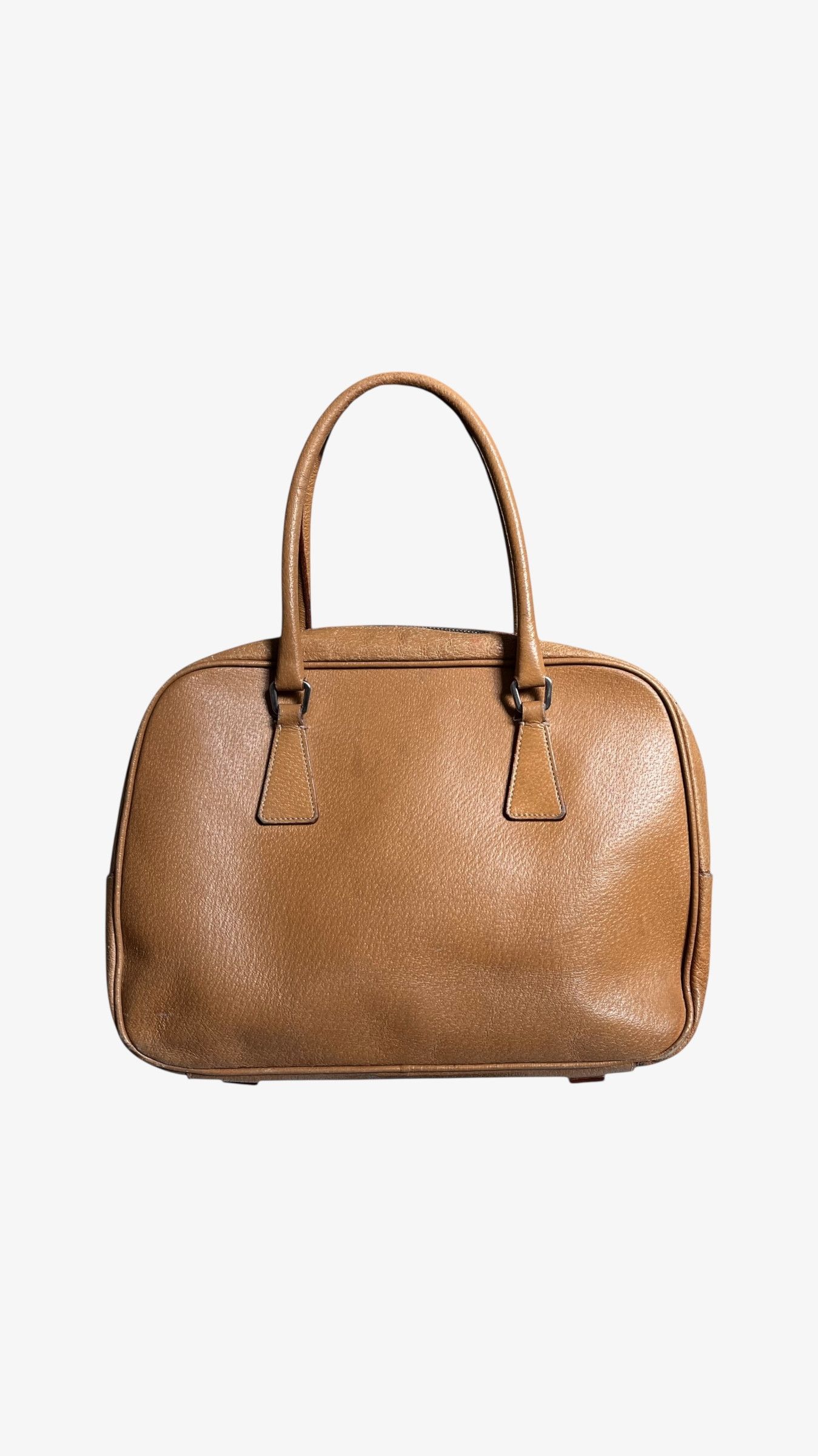 Prada Vintage Y2K Prada Cinghiale Leather Bauletto Shoulder Bag Size ONE SIZE - 5 Thumbnail