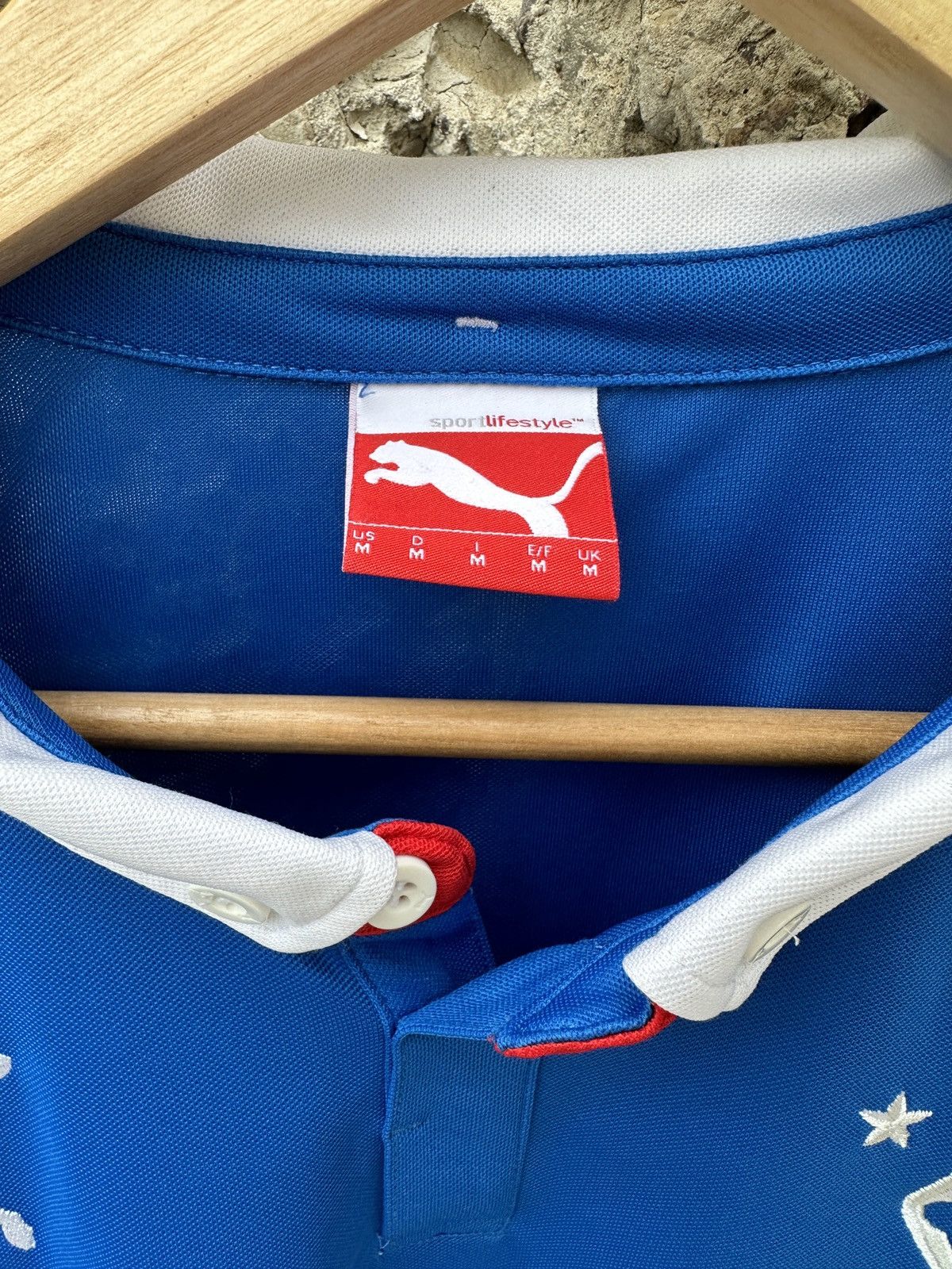 Puma Puma Rangers 2014 2015 first kit tee t-shirt Size US M / EU 48-50 / 2 - 4 Thumbnail
