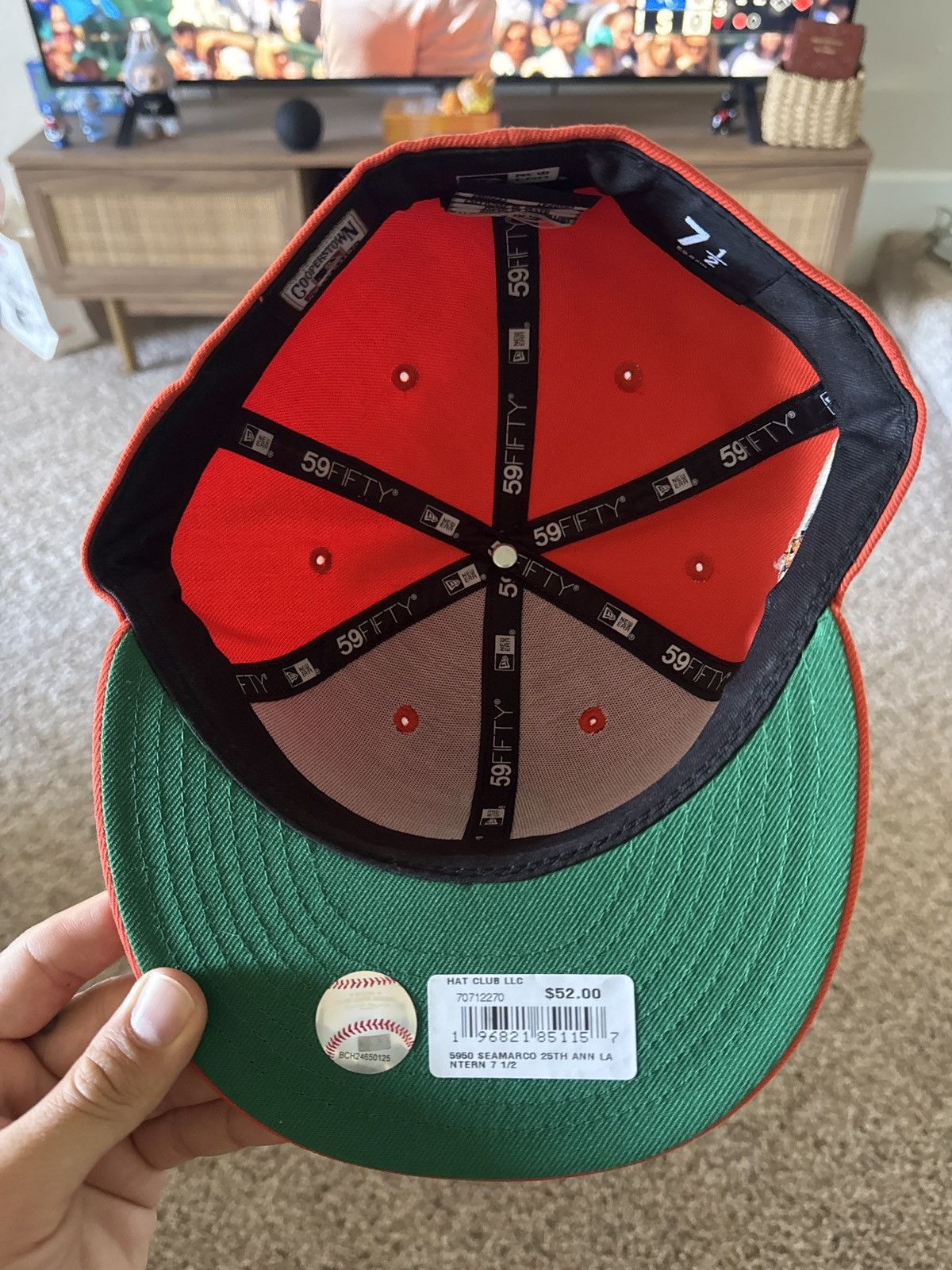 New Era Mariners Limited Edition 25th Anniversary Fitted Cap 7 1/2 Size ONE SIZE - 3 Thumbnail