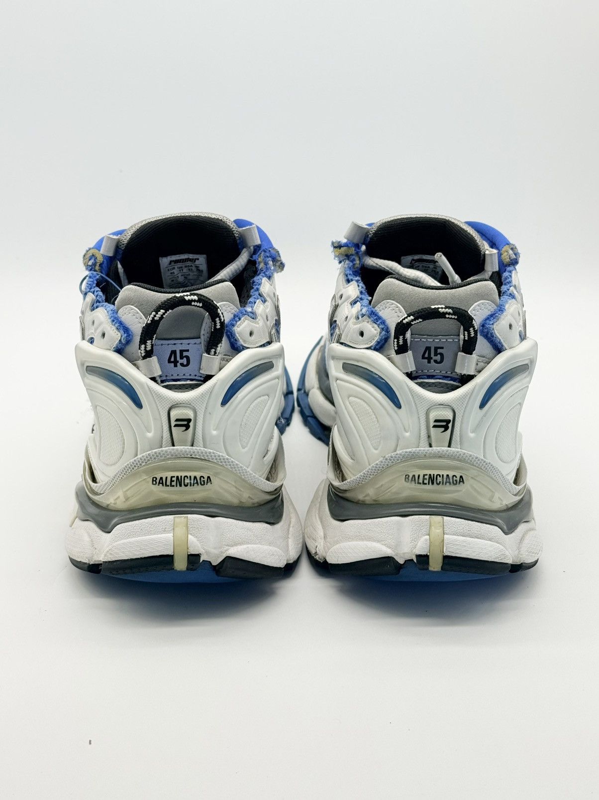 Balenciaga Size 12 - Balenciaga Runner Sneaker Blue Size US 12 / EU 45 - 5 Thumbnail