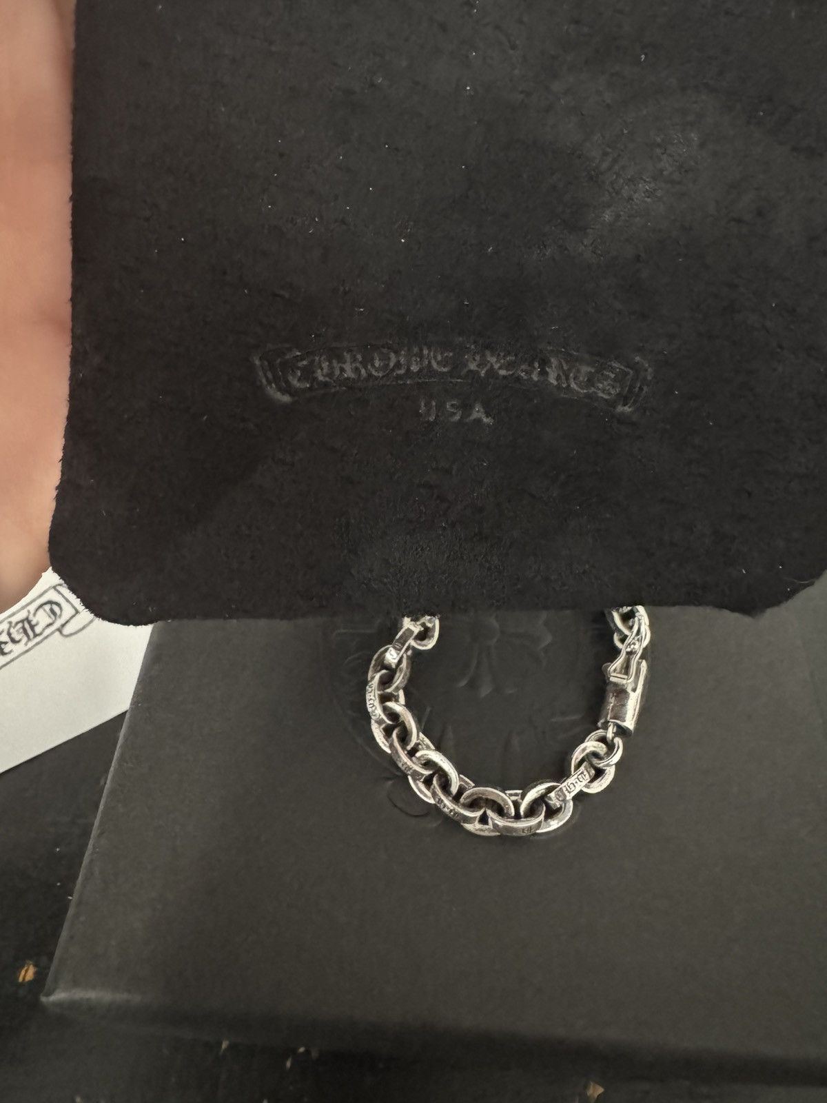 Chrome Hearts Chrome hearts, paper chain bracelet Size ONE SIZE - 8 Thumbnail