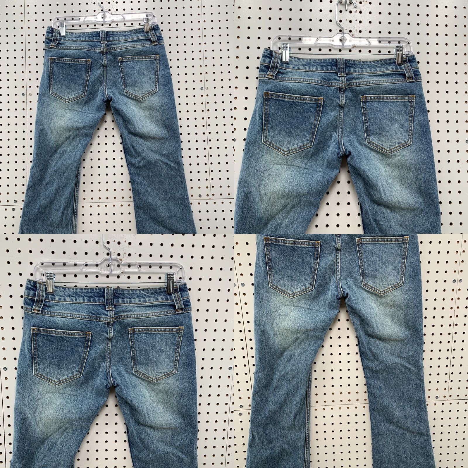 Denime J.Galt Jeans Womens Small Light Wash Boot Cut Blue Denim 29x30 Size 28" / US 6 / IT 42 - 8 Thumbnail