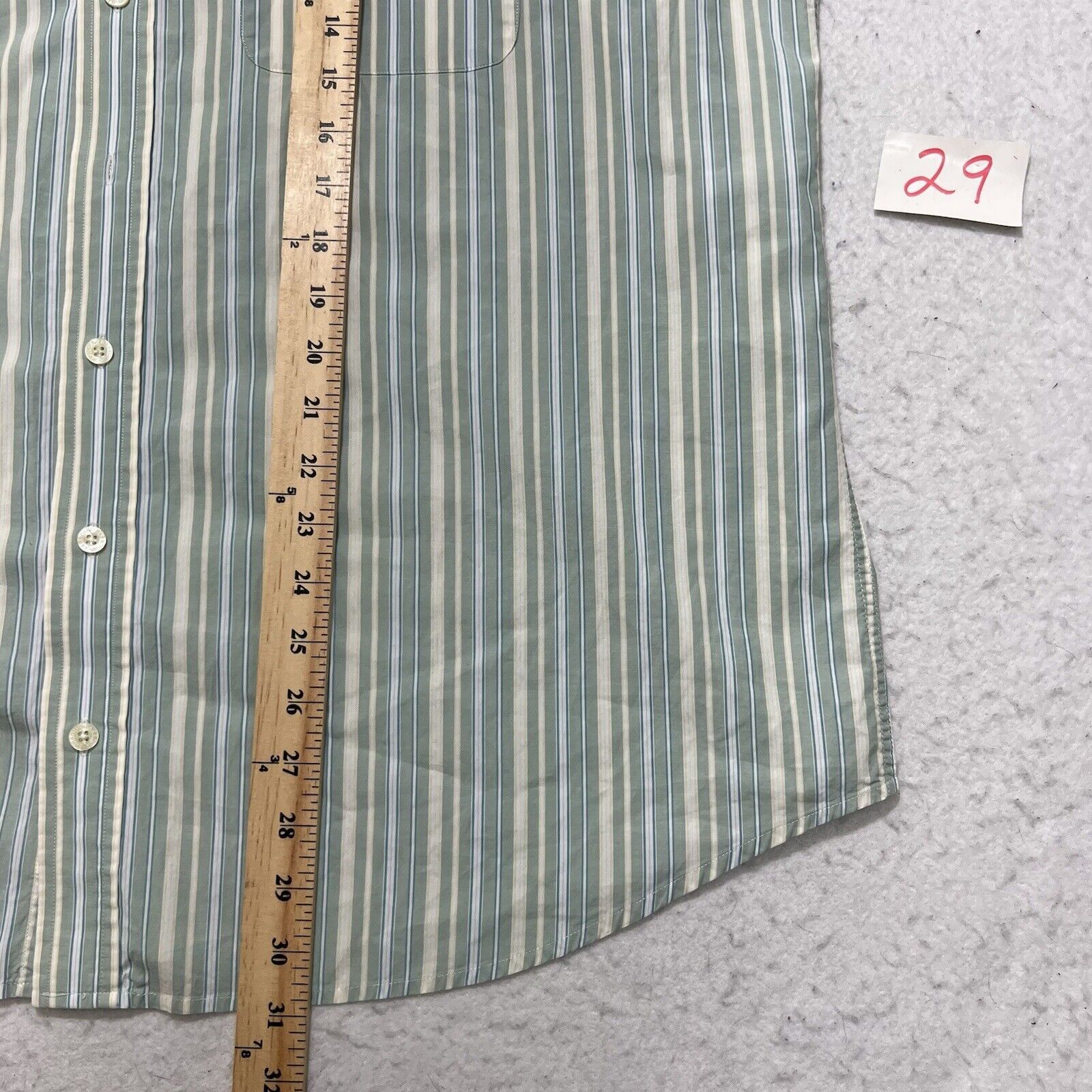 Barbour Barbour Men's XXL Long Sleeve Button Up Dress Shirt Size US XXL / EU 58 / 5 - 10 Thumbnail