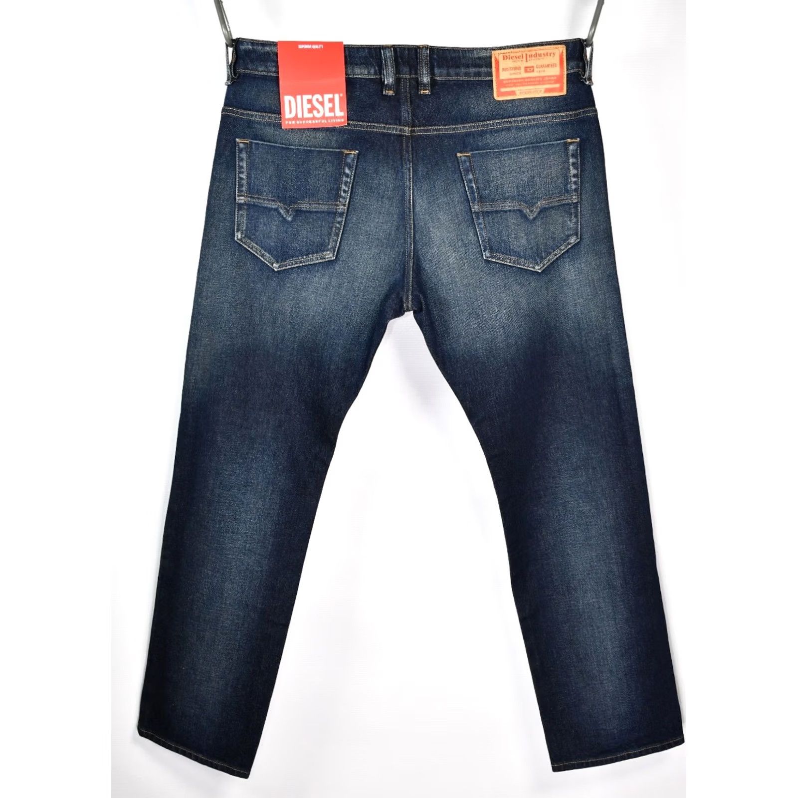 Diesel Diesel SAFADO-X Straight R0EP9 Jeans Men W36/L30 Blue 5-Pocket Stretch Denim Brand Diesel SAFADO-X Jeans Mens Size US 36 / EU 52 - 2 Thumbnail
