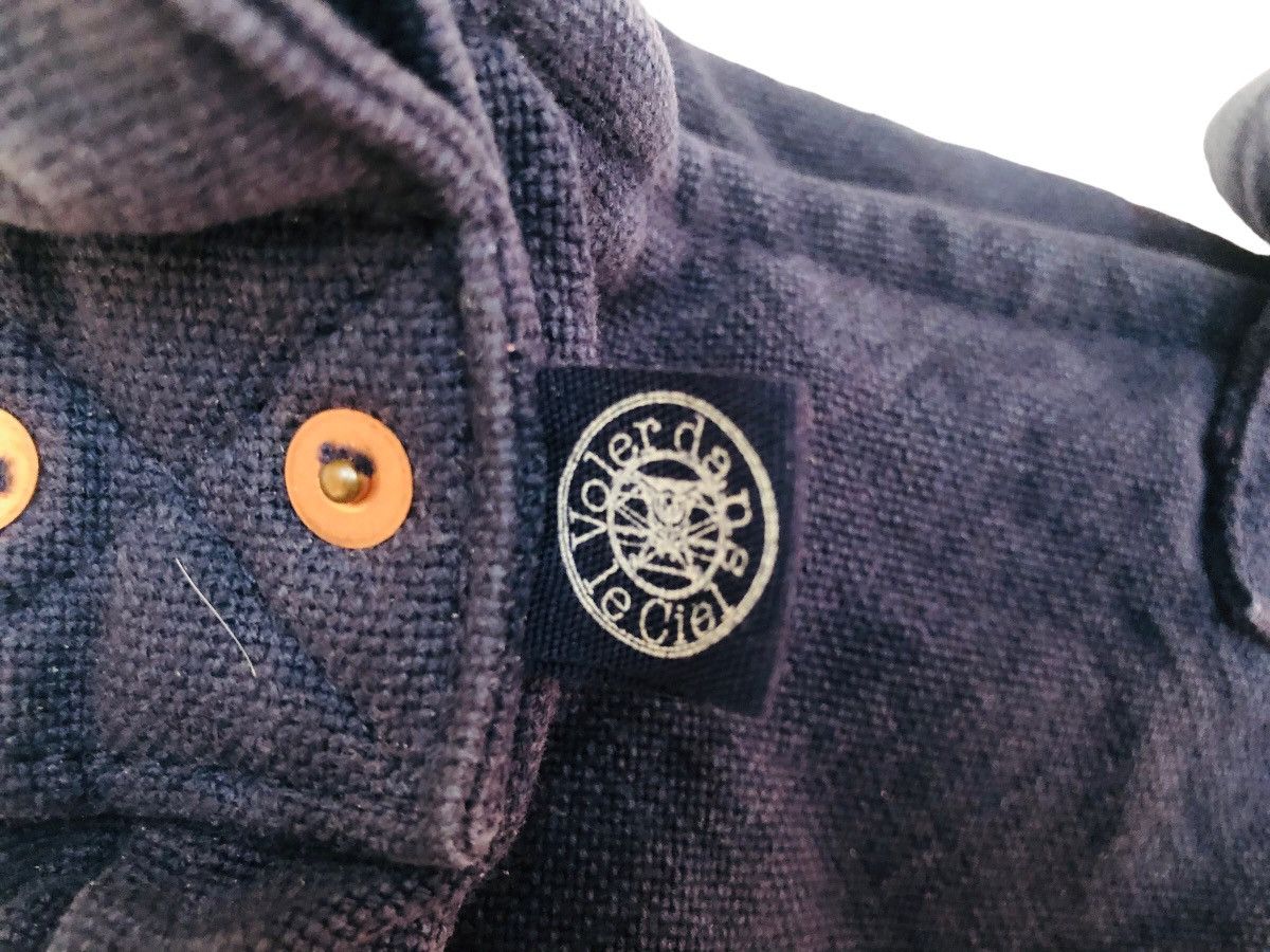 AESTHETIC 🔥 V.D.L.C INDIGO CANVAS BAG HAND MADE IN 🇯🇵