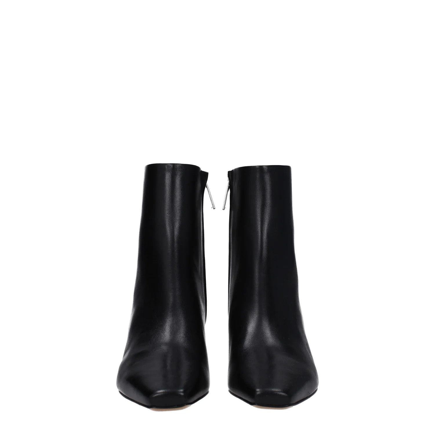 Off-White ob1o1e1124 Leather Ankle Boots in Black Size US 8 / IT 38 - 3 Thumbnail