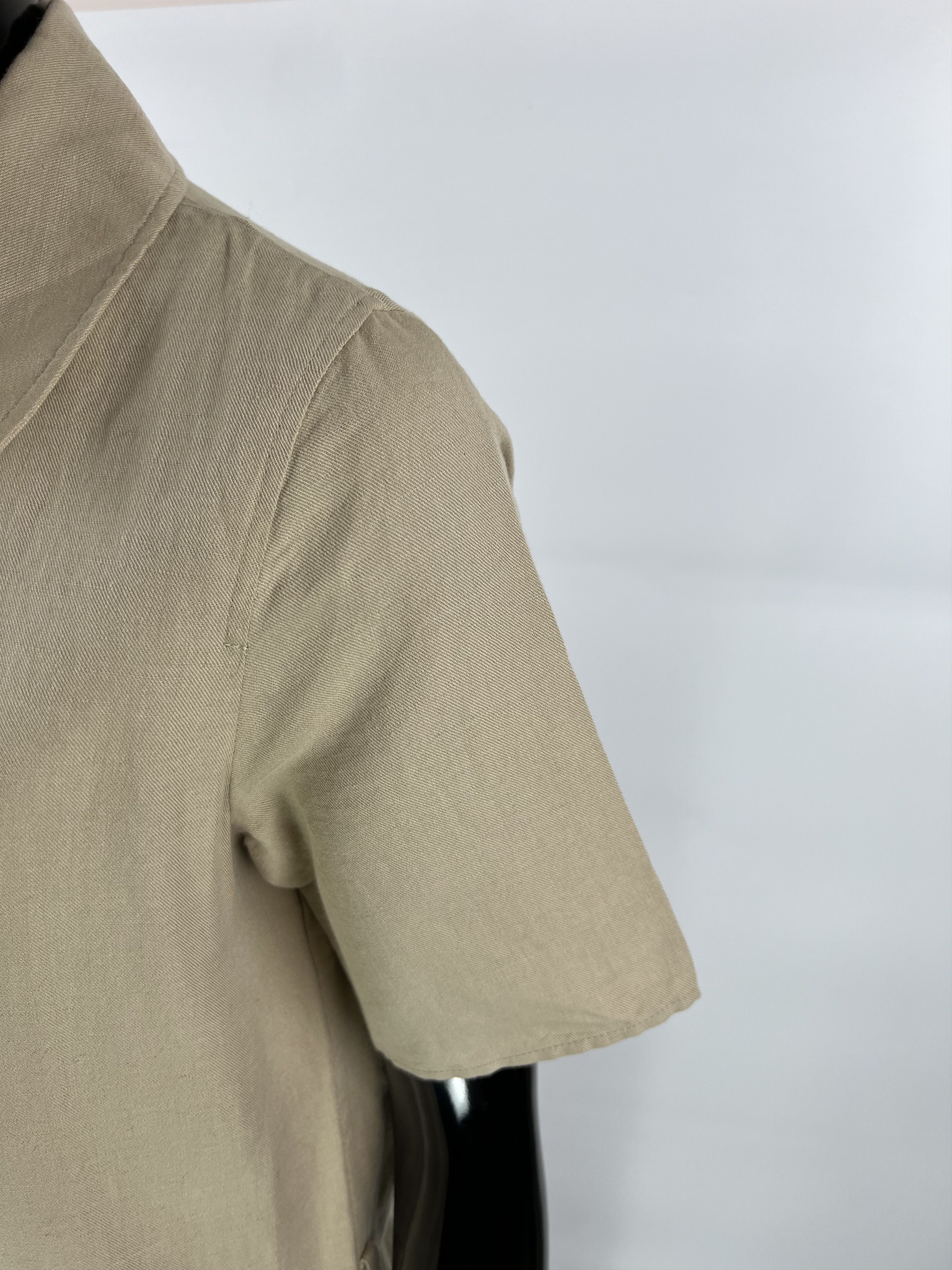 Cos COS Women's Beige Linen Cotton Jumpsuit Size EUR34/XS Size 26" / US 2 / IT 38 - 7 Thumbnail