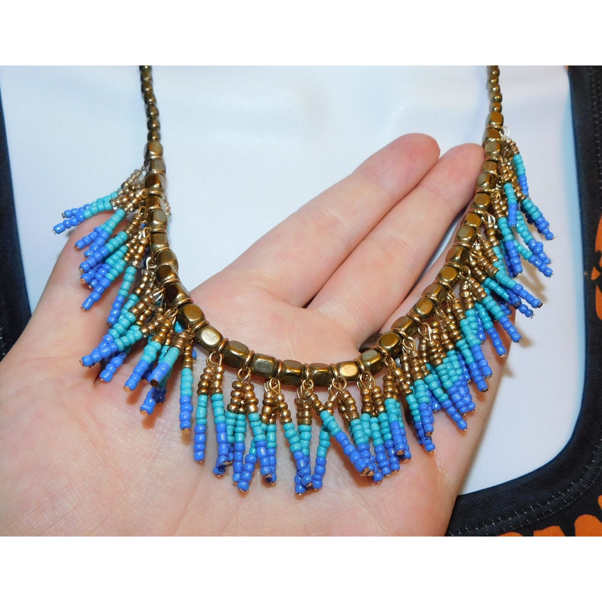 Other Bohemian Fringe Necklace Size ONE SIZE - 1 Thumbnail