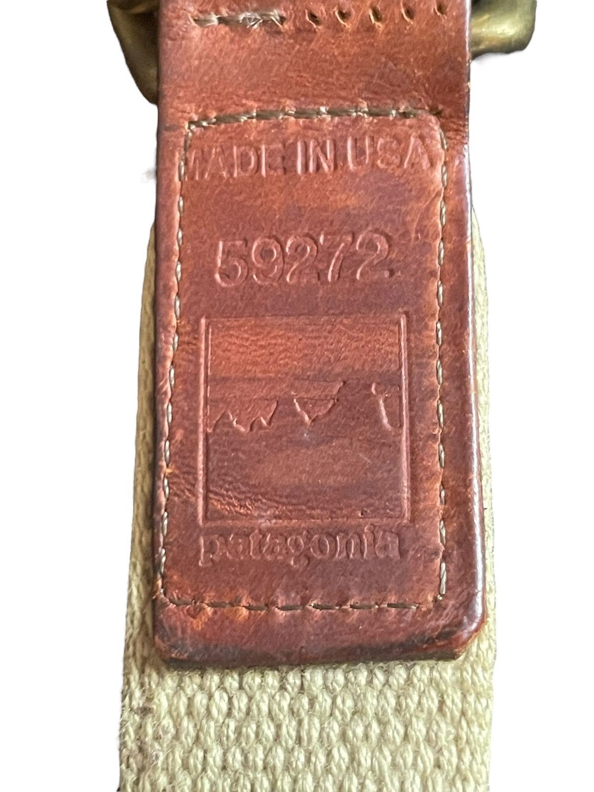 Patagonia × The North Face × Vintage Vintage 80s Patagonia Solid Brass Made in Usa Belt Size ONE SIZE - 8 Thumbnail