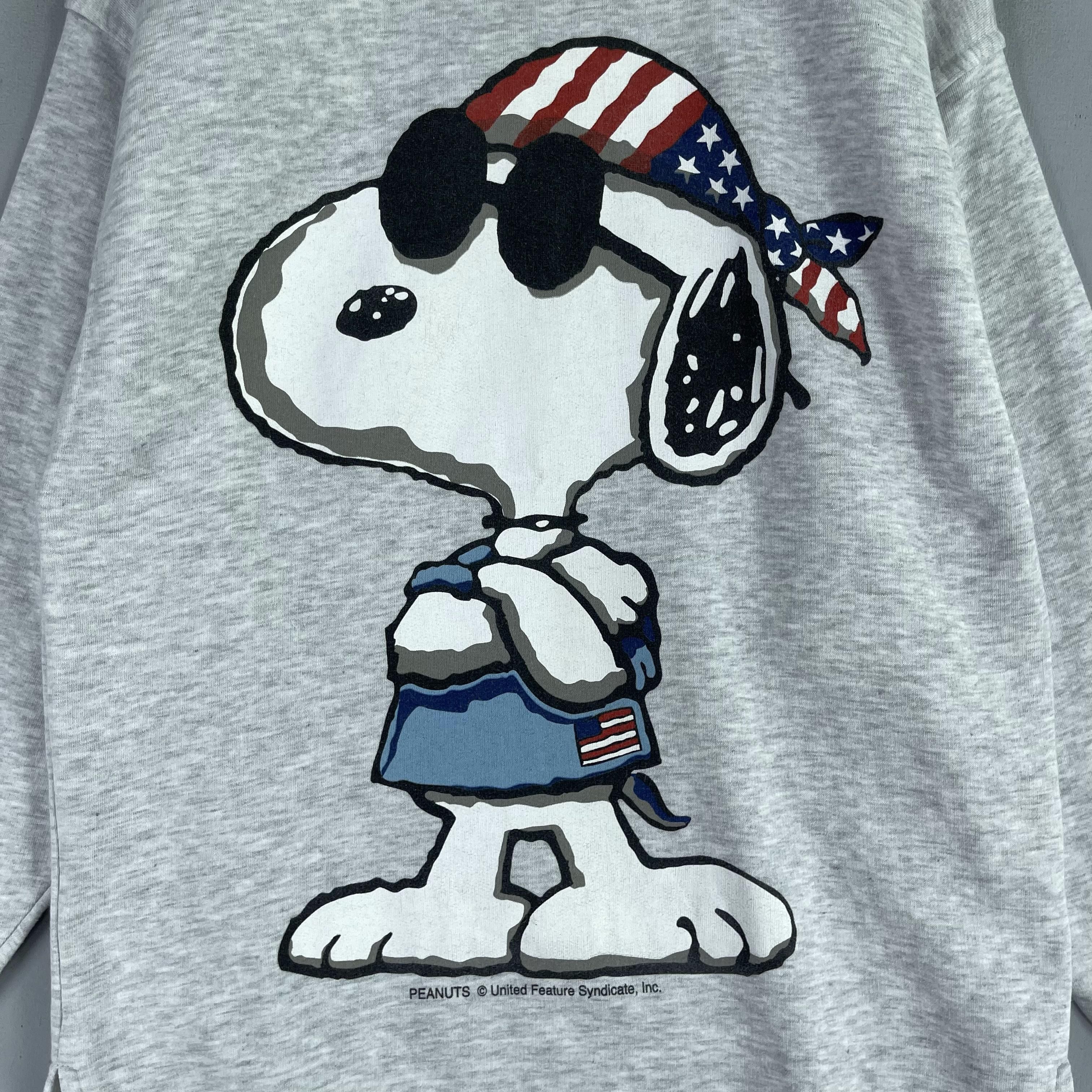 Cartoon Network × Peanuts × Vintage SNOOPY Joe Cole Cartoon American Rocky Printed Sweater Size US M / EU 48-50 / 2 - 2 Thumbnail