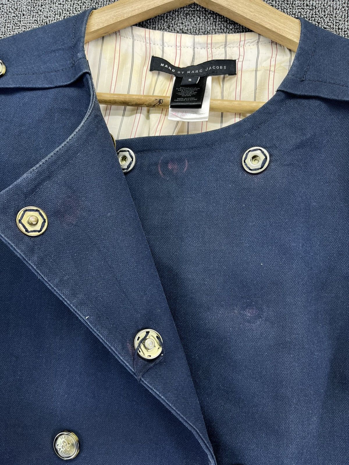 Marc Jacobs Vintage Marc by Marc Jacobs Double Breasted Jacket Size S / US 4 / IT 40 - 16 Thumbnail