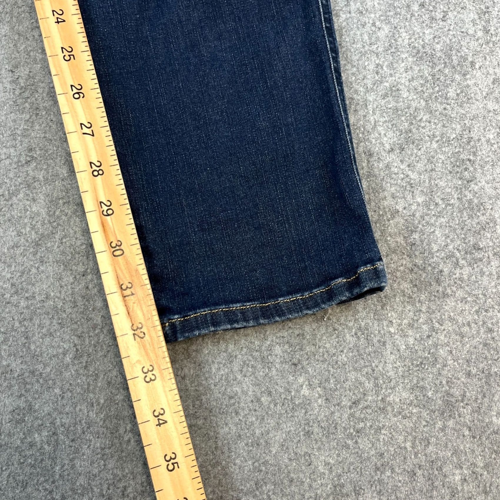 Replay Replay Jeans Slim Tapered 30 34 Dark Wash Blue Whiskers Stretch Anbass Men Size US 30 / EU 46 - 4 Thumbnail