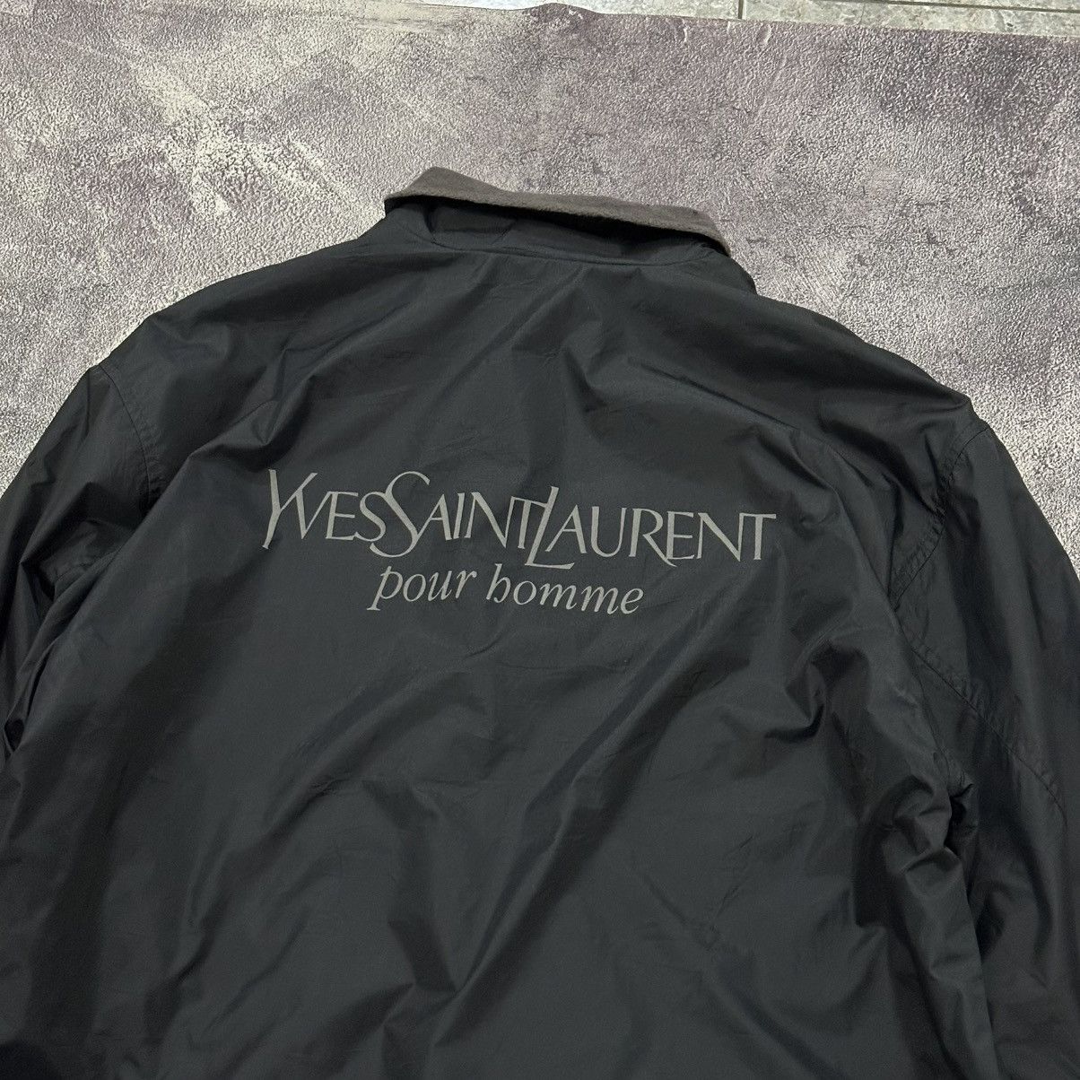 Vintage × Yves Saint Laurent Vintage Yves saint laurent jacket black Size US M / EU 48-50 / 2 - 8 Thumbnail