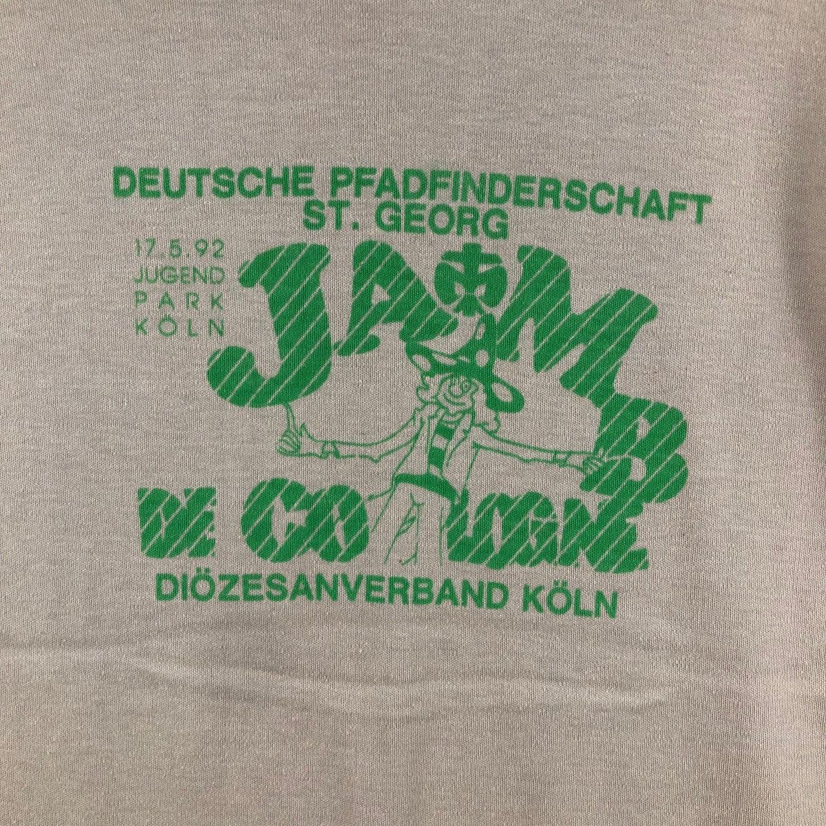 Vintage Vintage 90s Deutsche Pfadfinderschaft Sankt Georg Tee Shirt Size US M / EU 48-50 / 2 - 5 Thumbnail