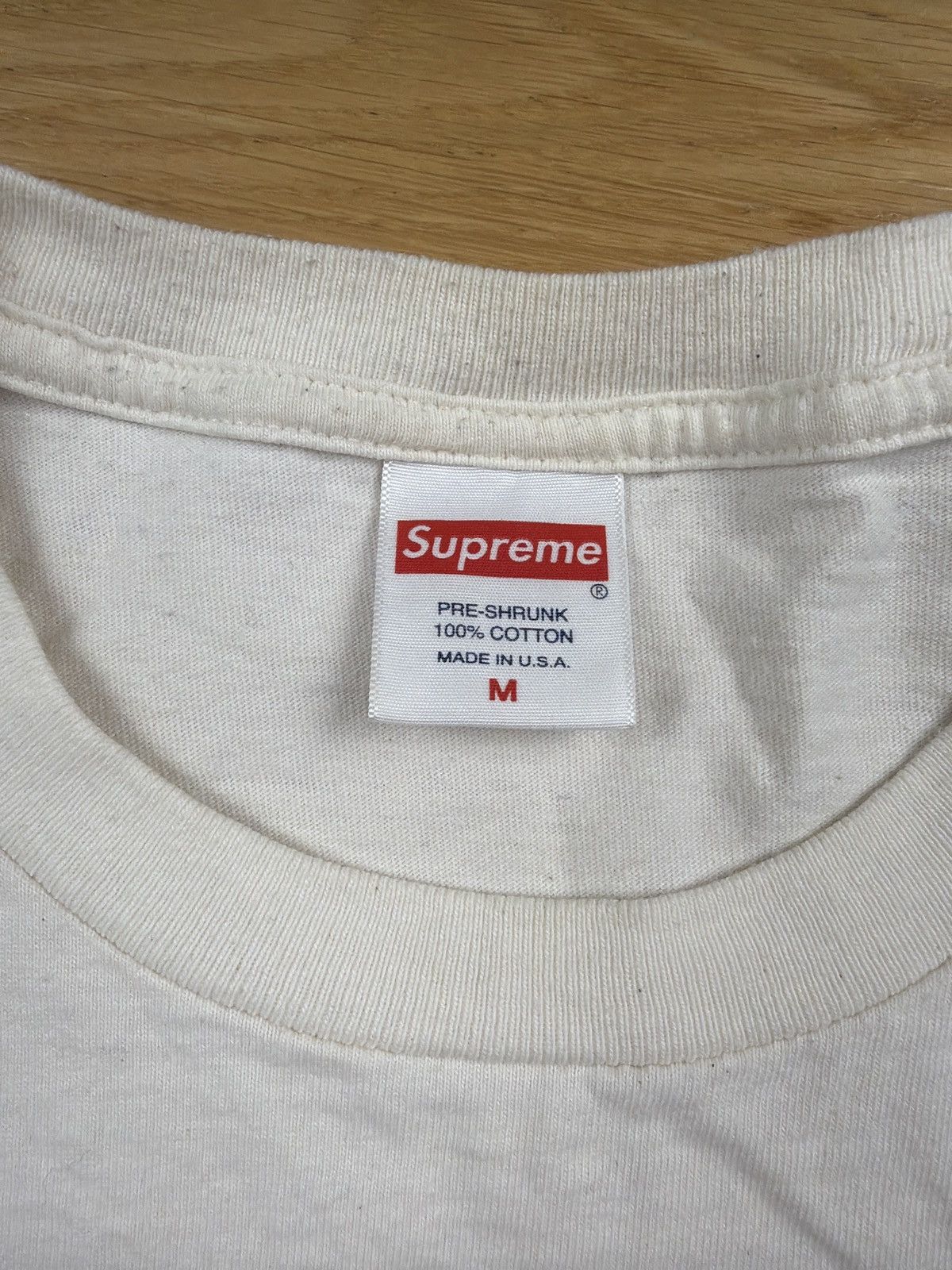 Supreme Supreme Nuova York Stati Uniti off white M Size US M / EU 48-50 / 2 - 2 Thumbnail