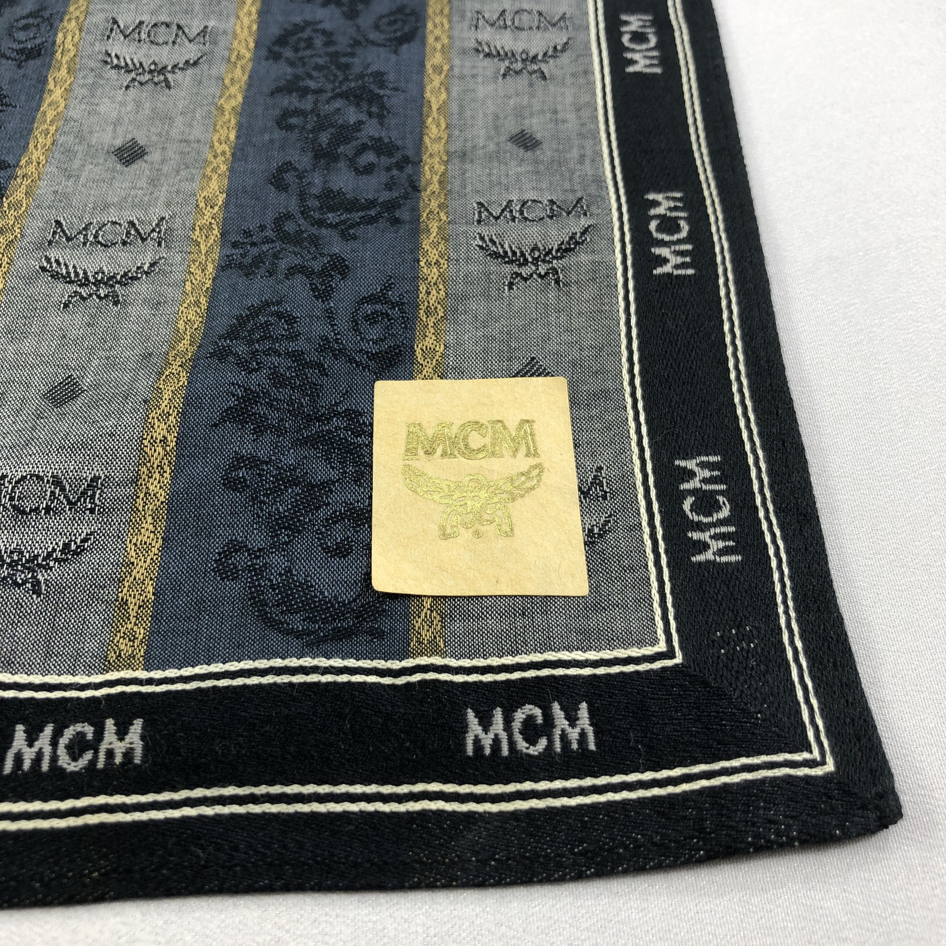 MCM MCM Handkerchief Neckerchief Bandana H1936 Size ONE SIZE - 4 Thumbnail