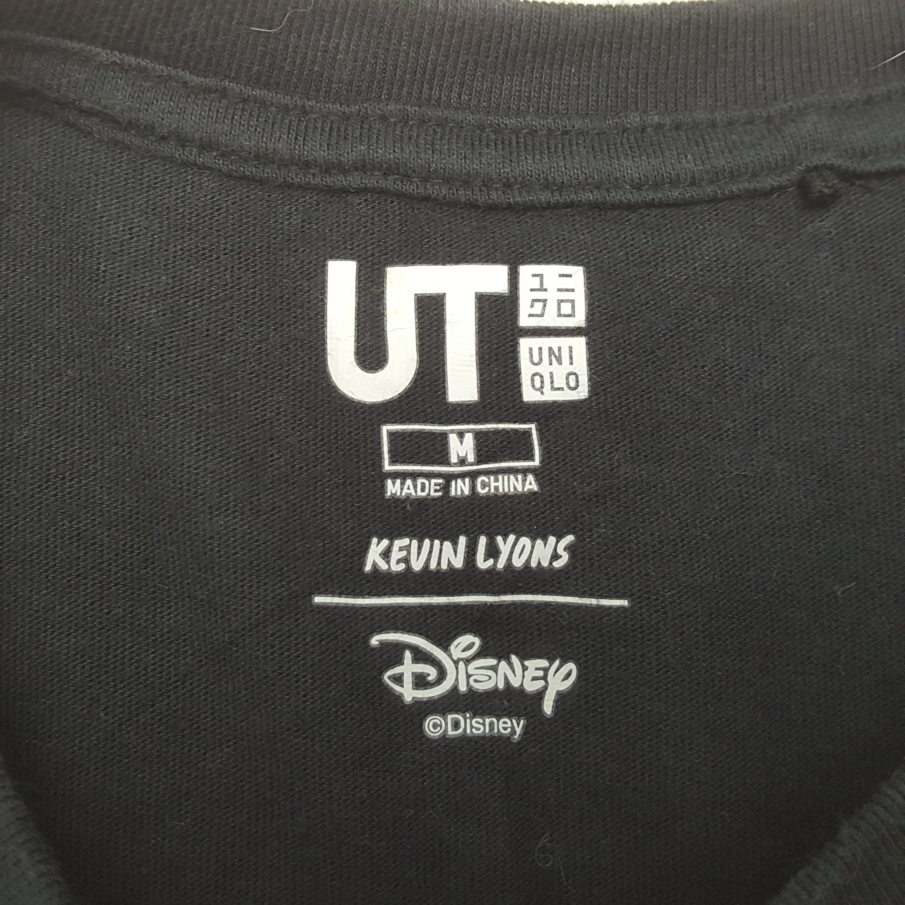 Uniqlo Uniqlo X Disney Mickey Mouse Tshirt RR18 Size US M / EU 48-50 / 2 - 4 Thumbnail
