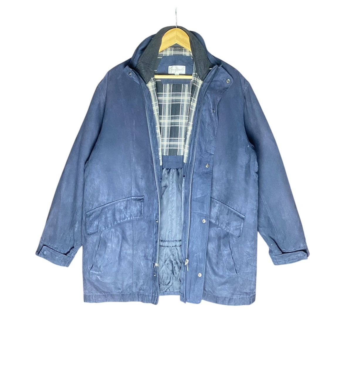 Designer × Japanese Brand × Kansai Yamamoto Kansai Japan Collection Stylish Overcoat Size US M / EU 48-50 / 2 - 1 Thumbnail