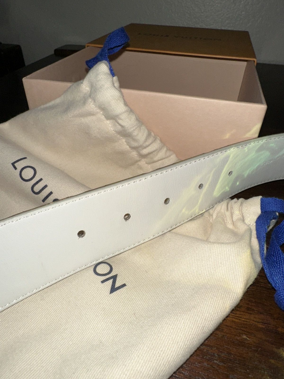 Louis Vuitton × Virgil Abloh Louis Vuitton Prism Belt Virgil Abloh Size 36 - 6 Thumbnail