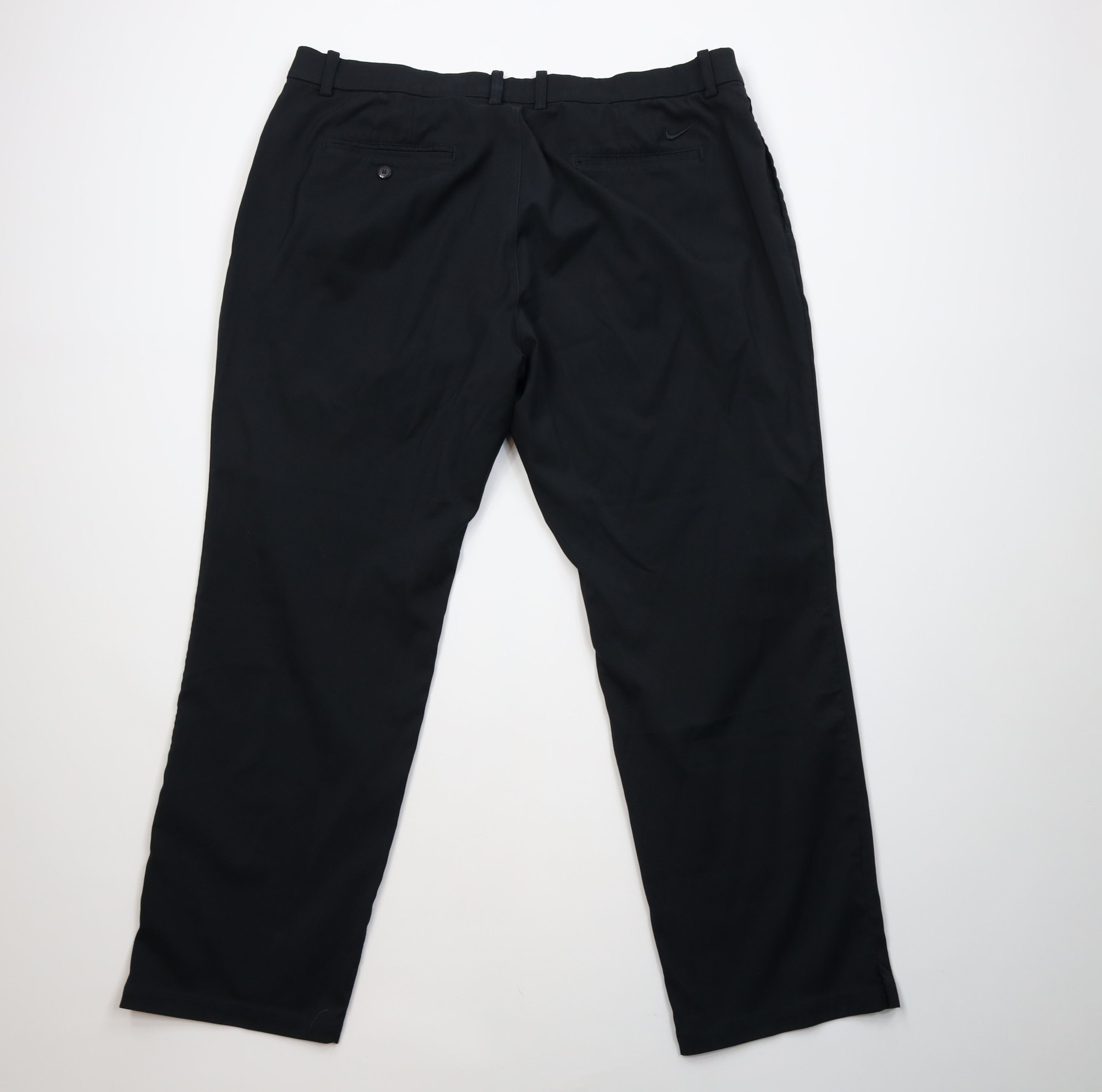 Nike Y2K Nike Golf Tech Knit Wide Leg Chino Pants Trousers Black Size US 42 / EU 58 - 9 Thumbnail