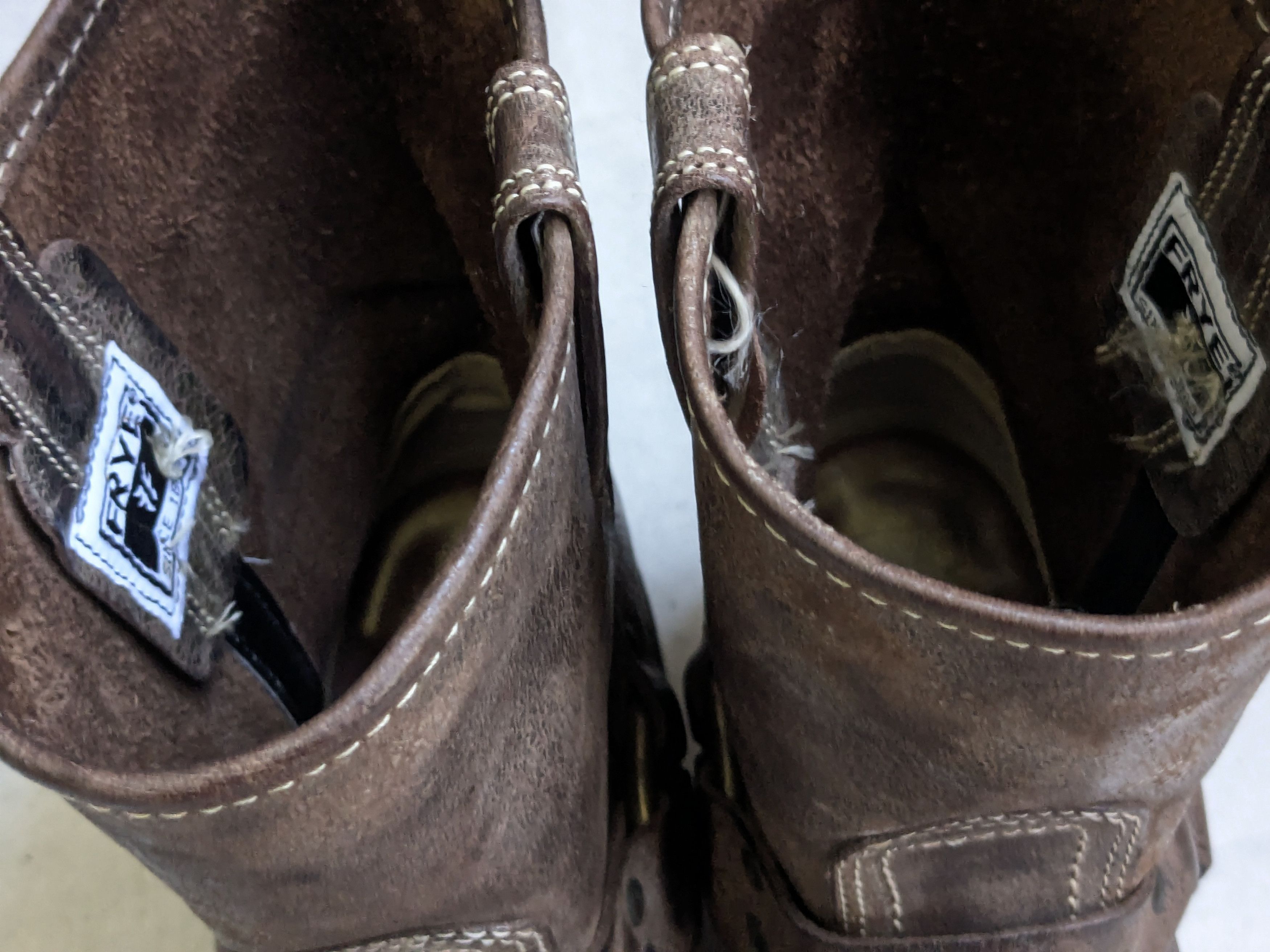 Frye Frye Harness Boots Brown 9.5 M Leather Size US 9.5 / EU 42-43 - 5 Thumbnail