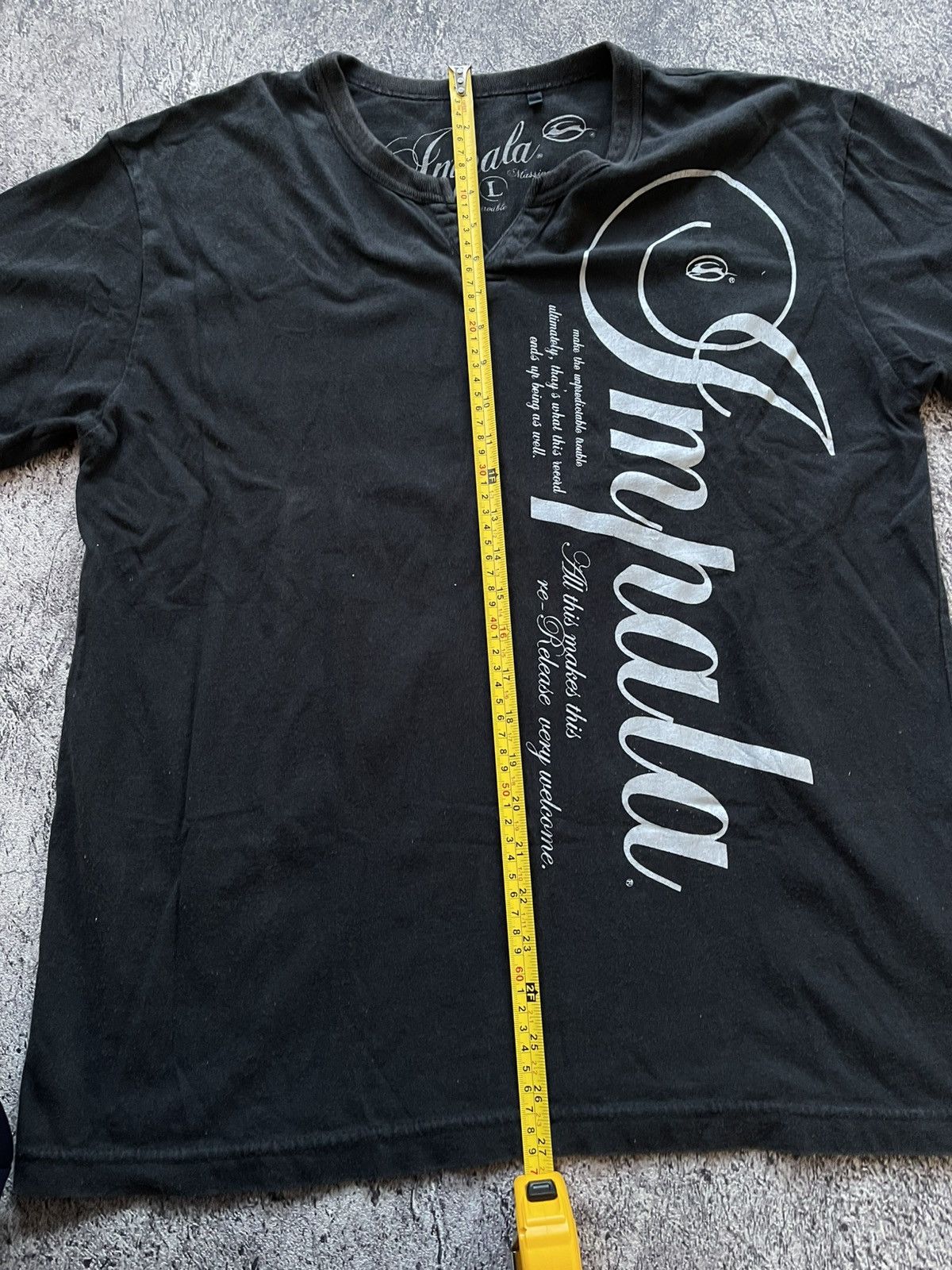 Japanese Brand Y2K Impala poem ifsixwasnine style tshirt Size US L / EU 52-54 / 3 - 8 Thumbnail