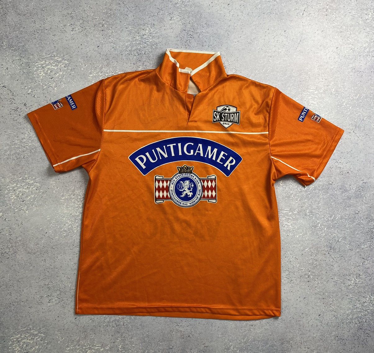 Vintage SK Sturm Graz Player #10 Vastic Soccer Jersey Austria Size US XL / EU 56 / 4 - 2 Thumbnail