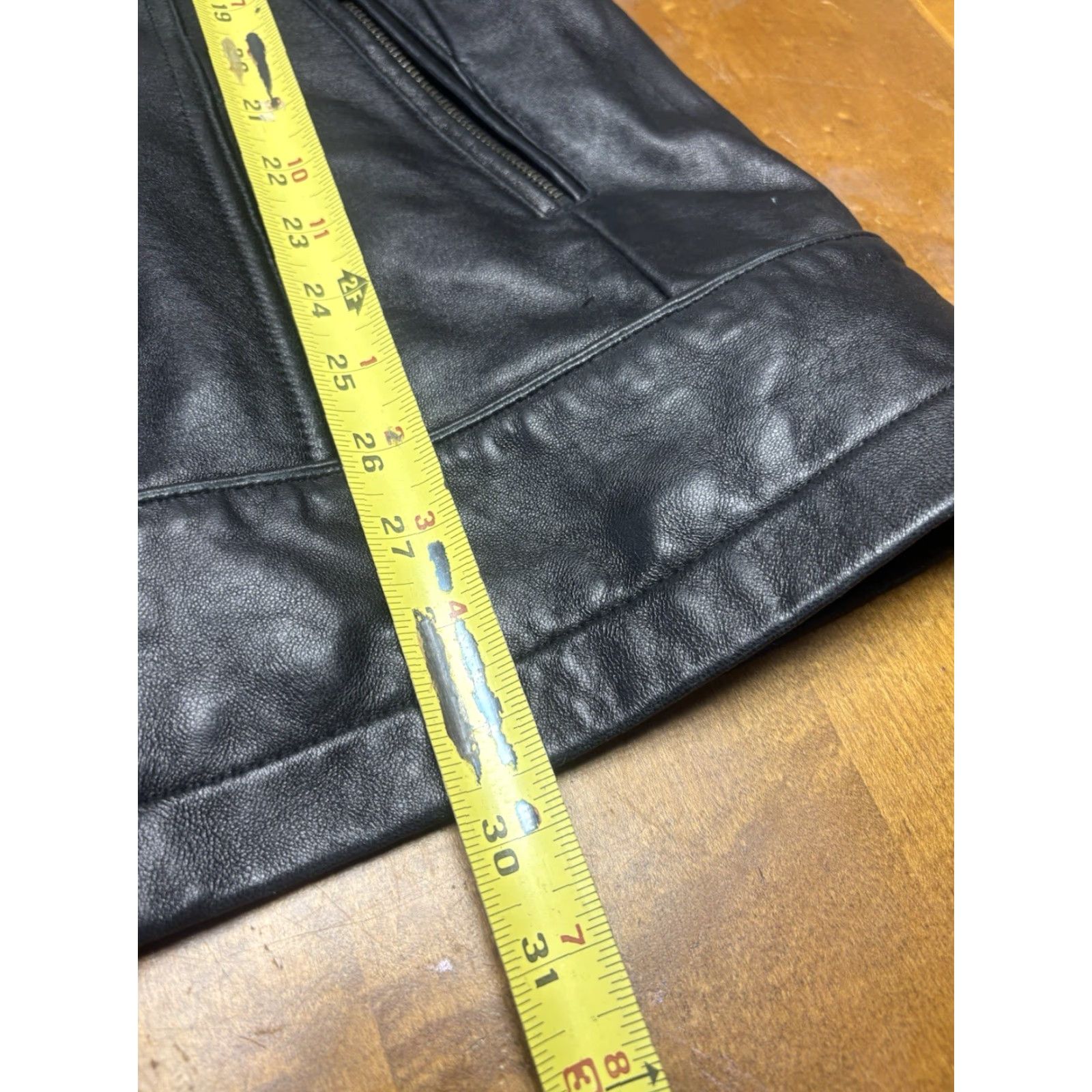 Vintage VINTAGE Pelle Studio Wilsons Leather Belted Zip Thinsulate R1 Jacket Womens M Black Leather Belted Zip Thinsulate R1 Size M / US 6-8 / IT 42-44 - 5 Thumbnail