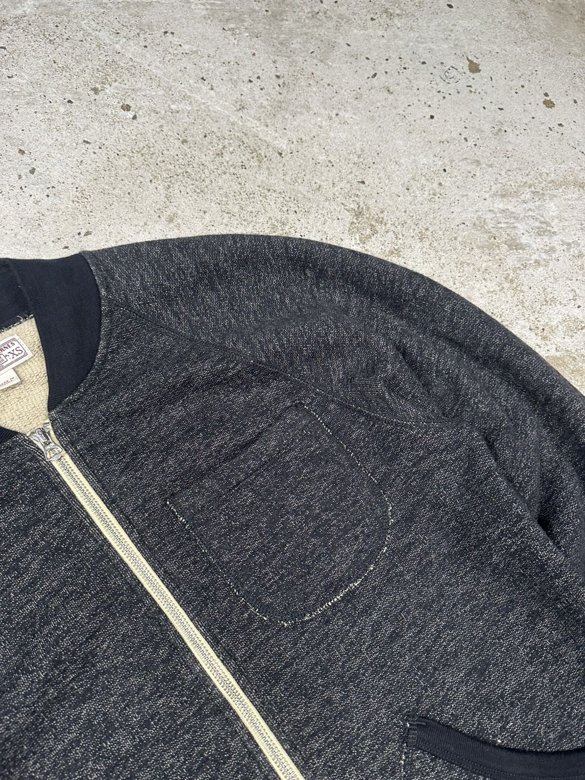 J.Crew × Wallace & Barnes Wallace & Barnes New York Zip Up Sweatshirt Size US S / EU 44-46 / 1 - 5 Thumbnail