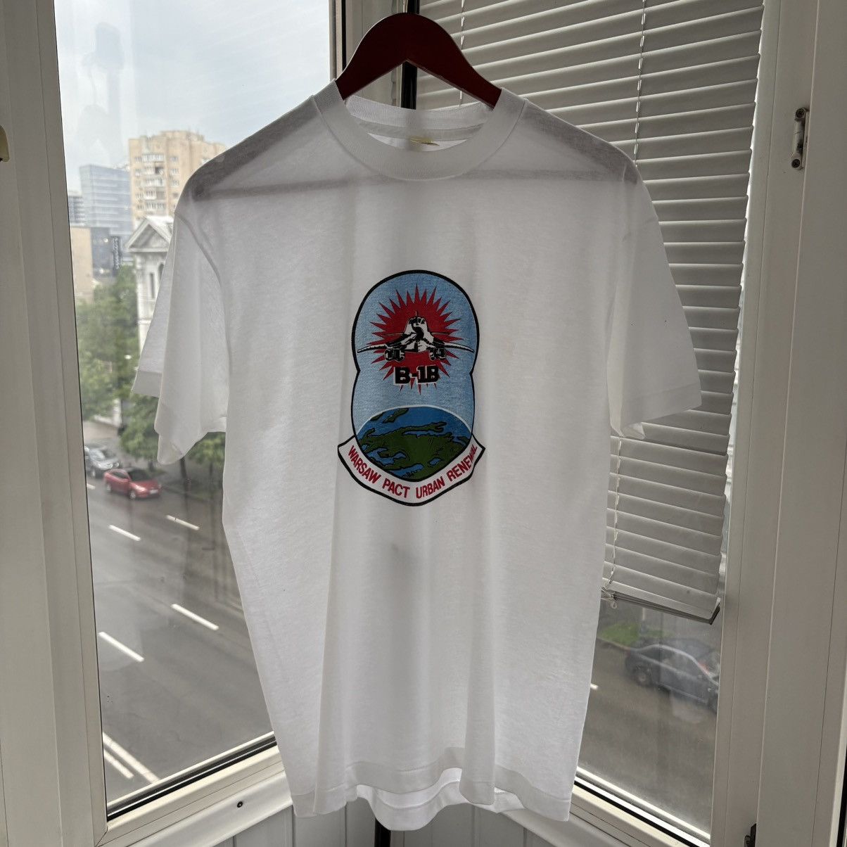 Vintage Vintage Inspired Soviet Military Graphic Cold War Gosha Vibe Size US XL / EU 56 / 4 - 1 Thumbnail