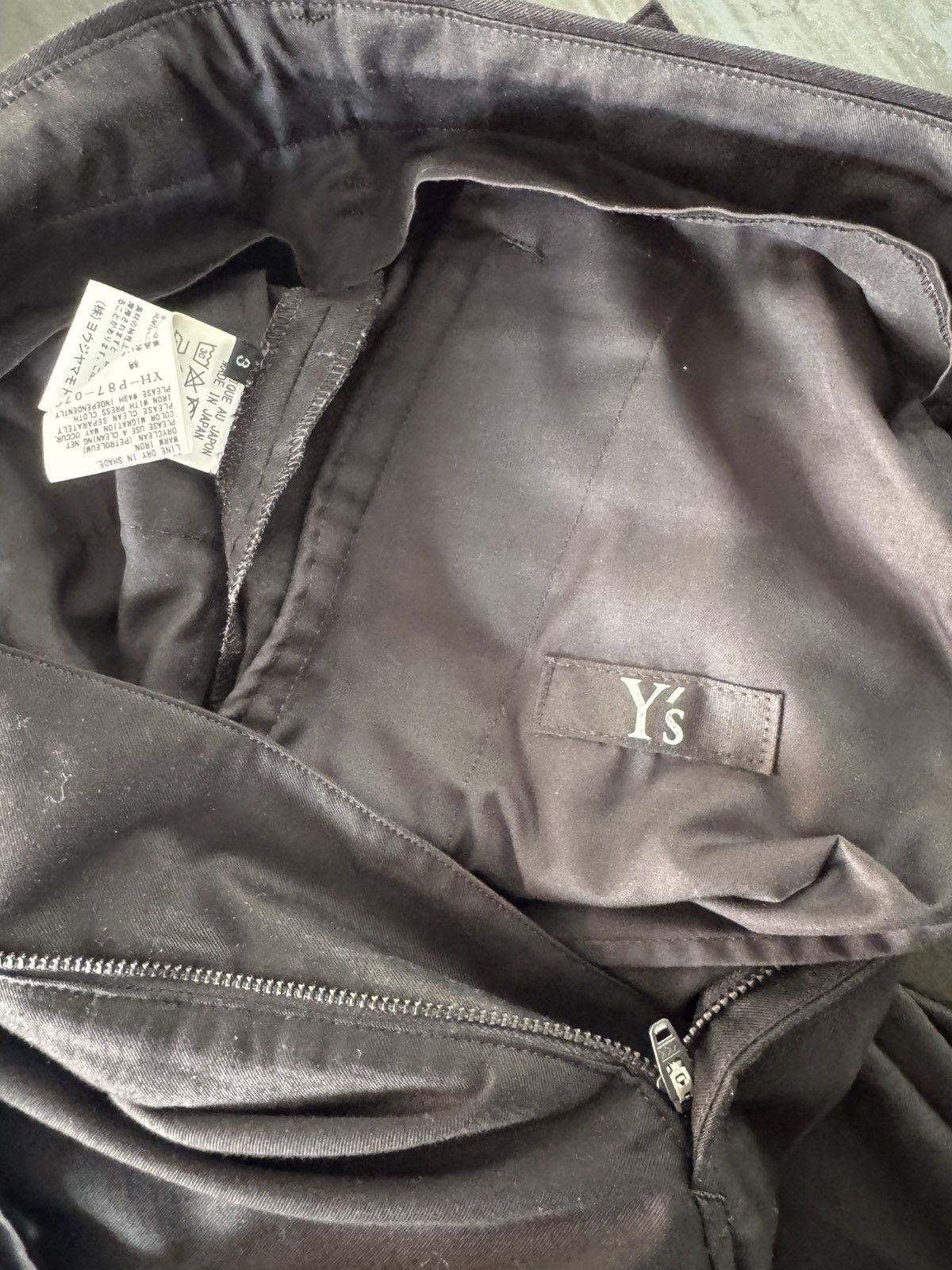 Yohji Yamamoto Y’s trousers Size US 34 / EU 50 - 4 Thumbnail