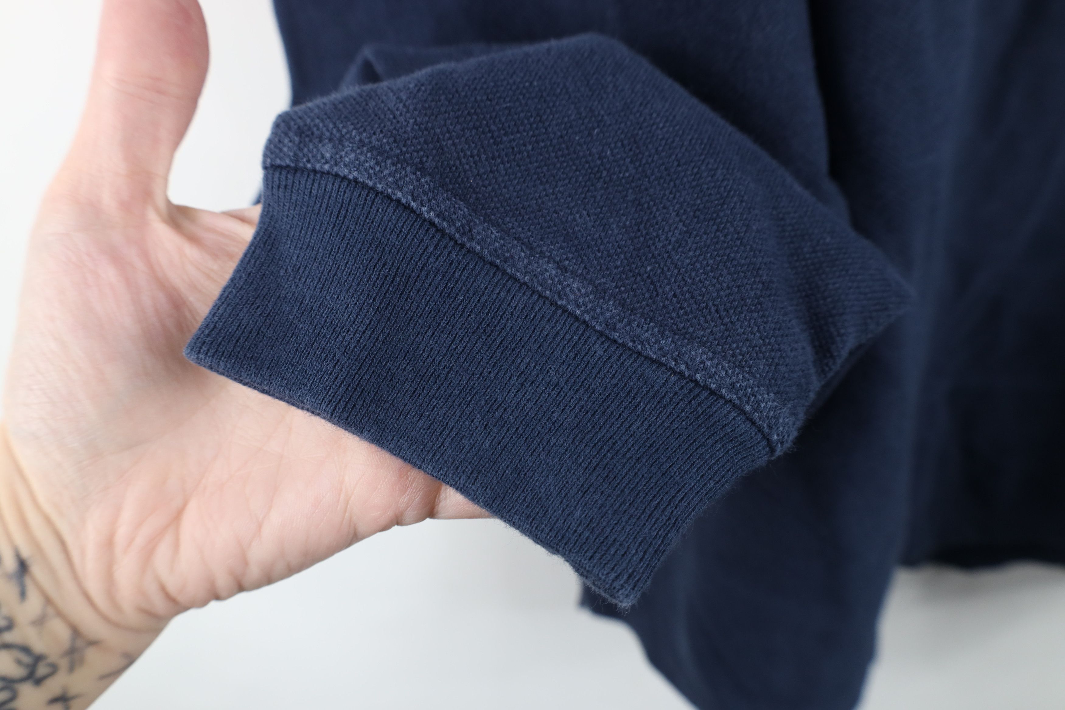 Gap Vintage 90s Gap Block Heavy Thermal Knit Long Sleeve T-Shirt Size US L / EU 52-54 / 3 - 6 Thumbnail