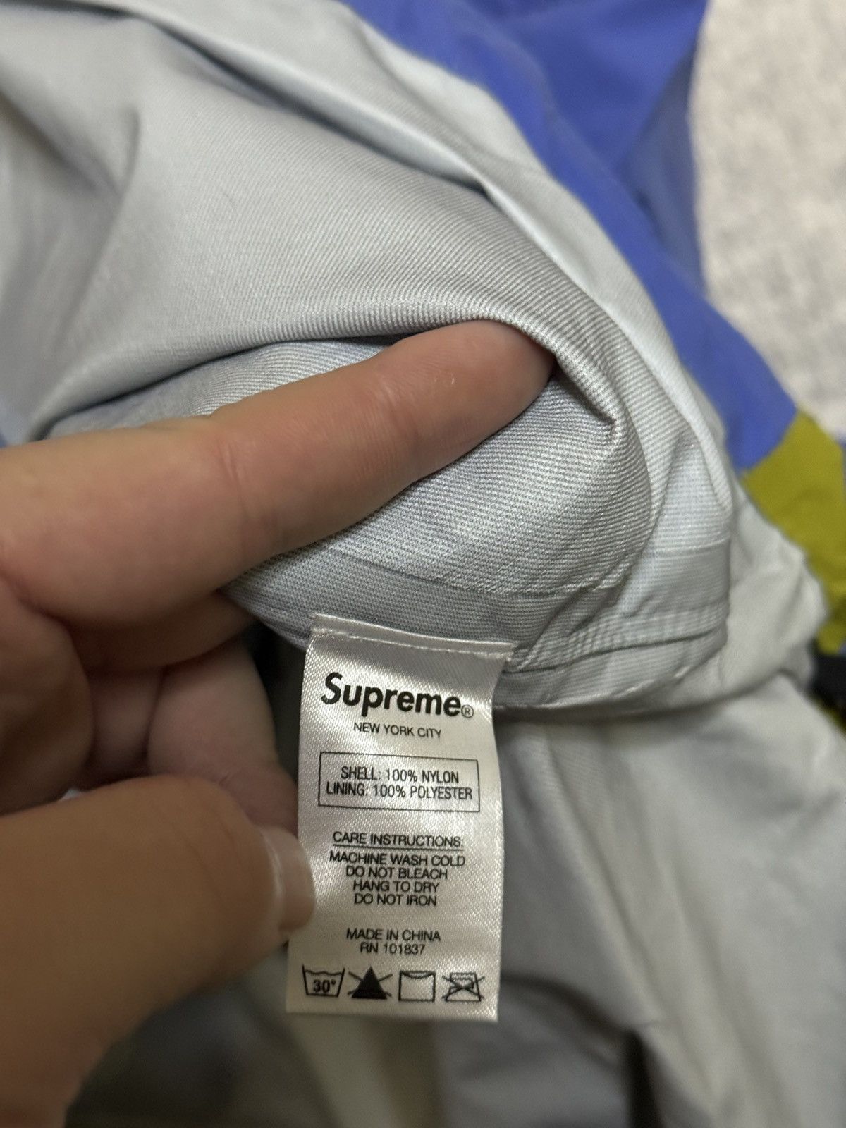 Supreme Supreme 17ss typed seam Jacket pullover Size US M / EU 48-50 / 2 - 4 Thumbnail