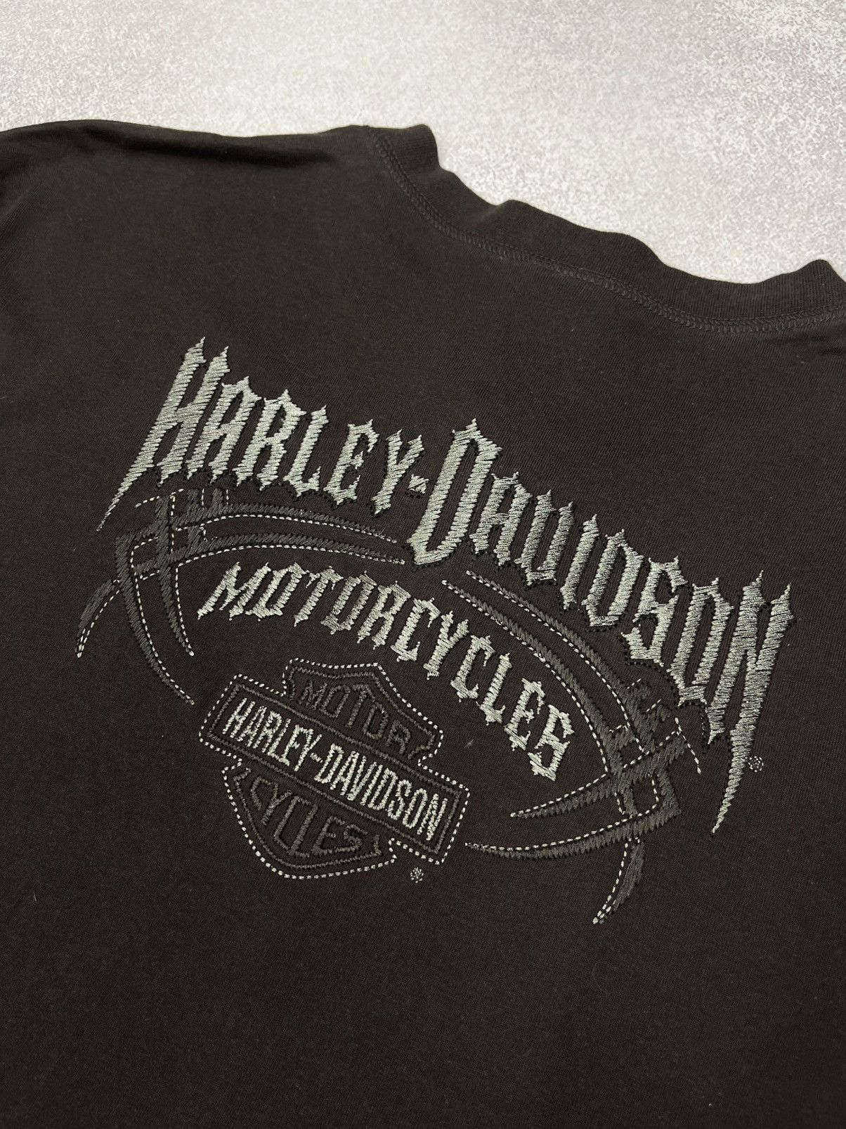 Harley Davidson Vintage Harley Davidson Motorcycles Brown TShirt Florida USA Size US L / EU 52-54 / 3 - 4 Thumbnail