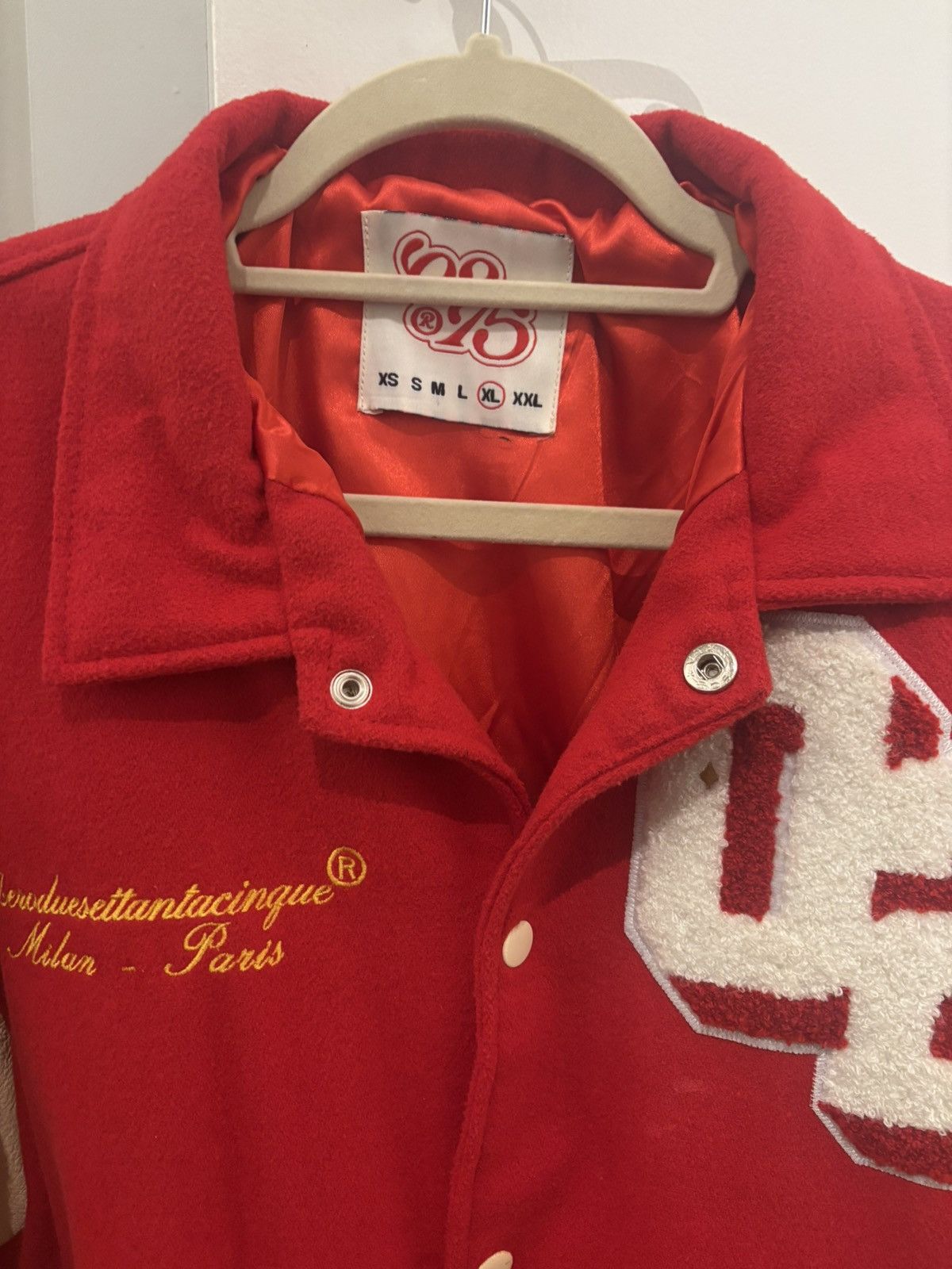 Other 0275 Red Eternal Youth Bomber Jacket Size US XL / EU 56 / 4 - 2 Thumbnail