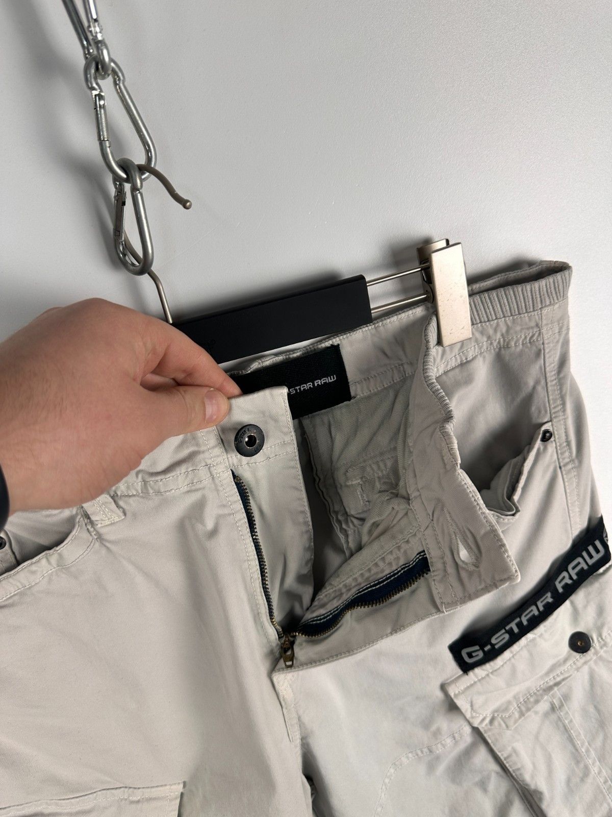 G-Star G-Star Raw 3d Cargo Pants Multi Pocket Military Size L Gray Size US 34 / EU 50 - 11 Thumbnail